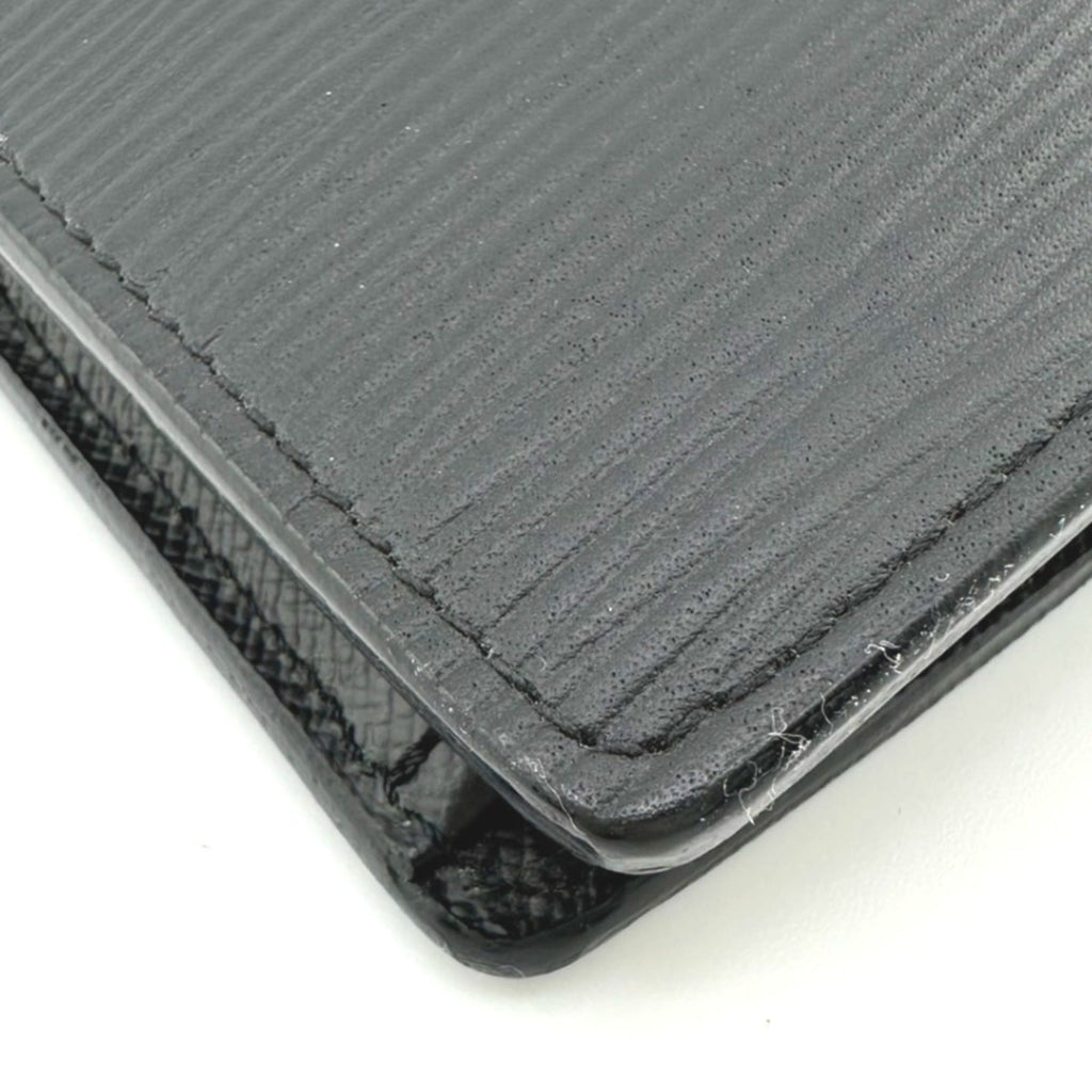 Louis Vuitton Black Noir Epi Leather Long Wallet