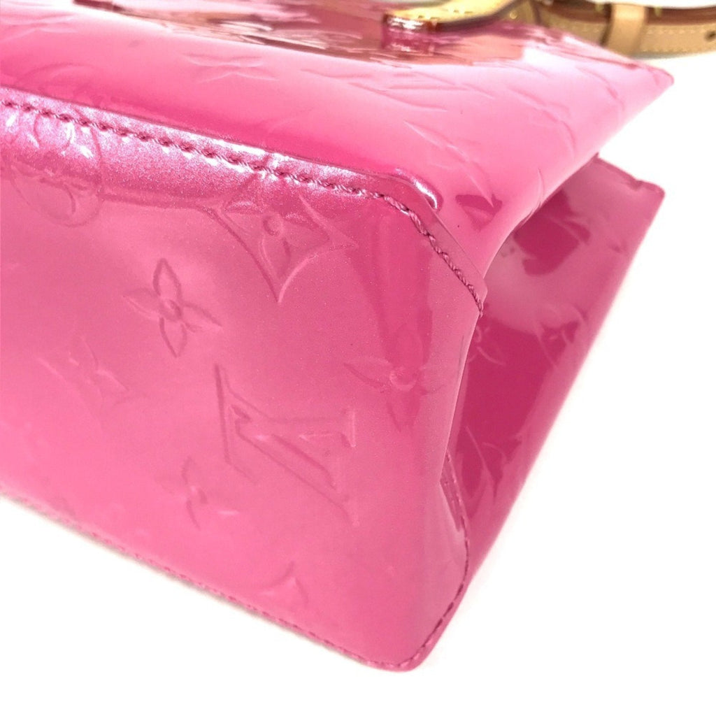 Louis Vuitton Pink Monogram Vernis Handbag Shoulder Bag Tote Bag