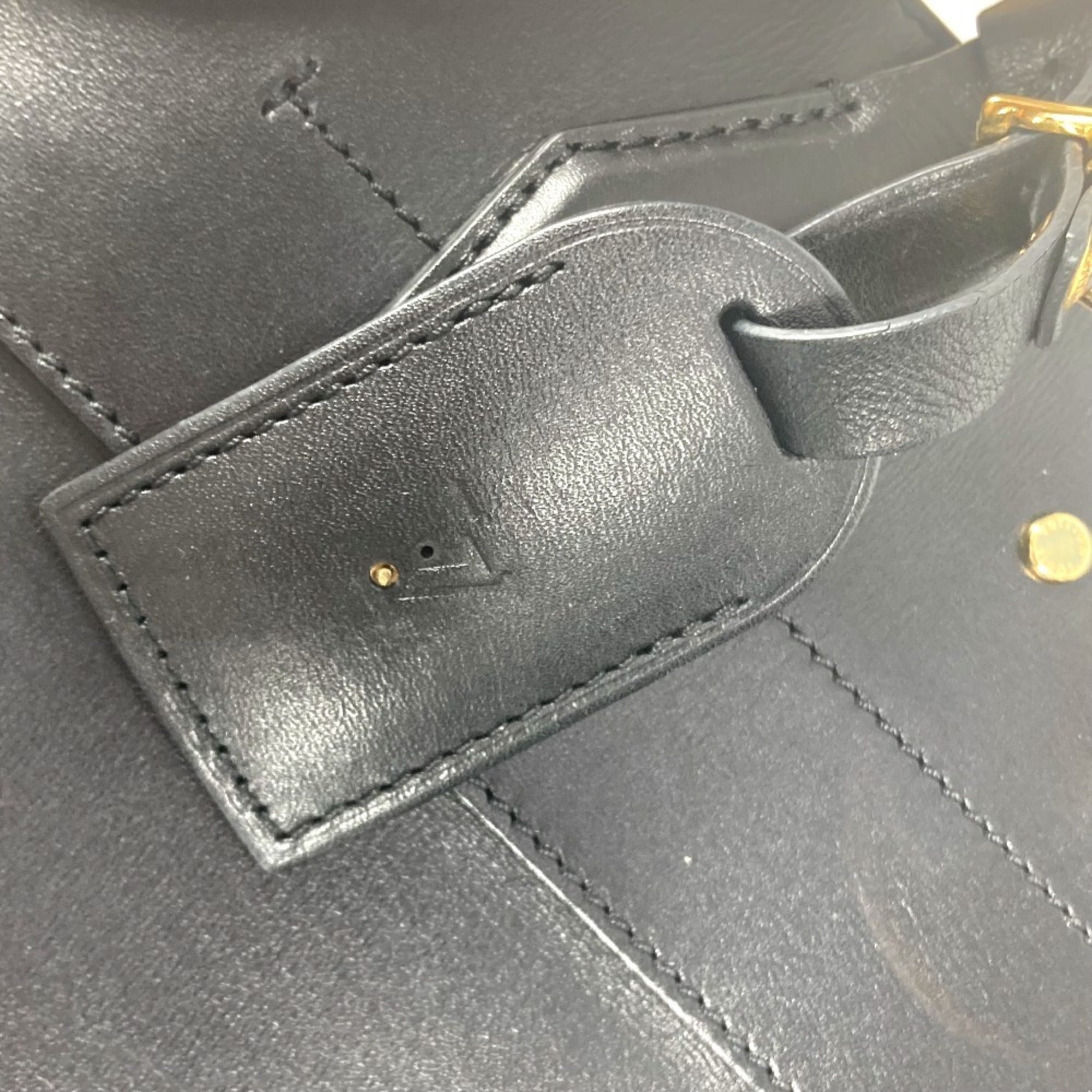 Louis Vuitton Black Noir Leather Handbag