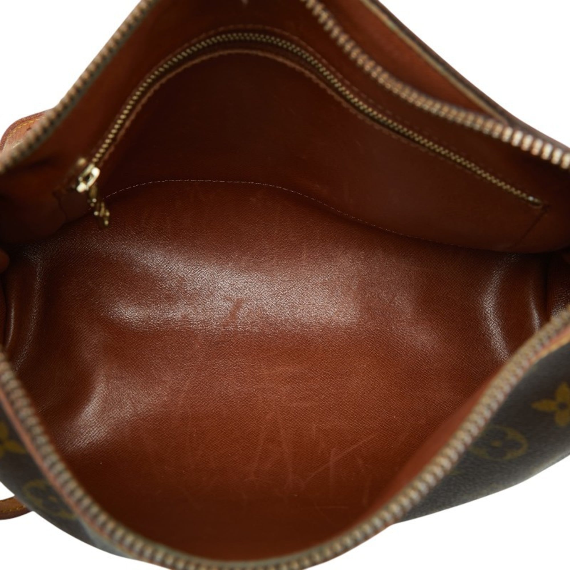 Louis Vuitton Brown Pvc Leather Shoulder Bag