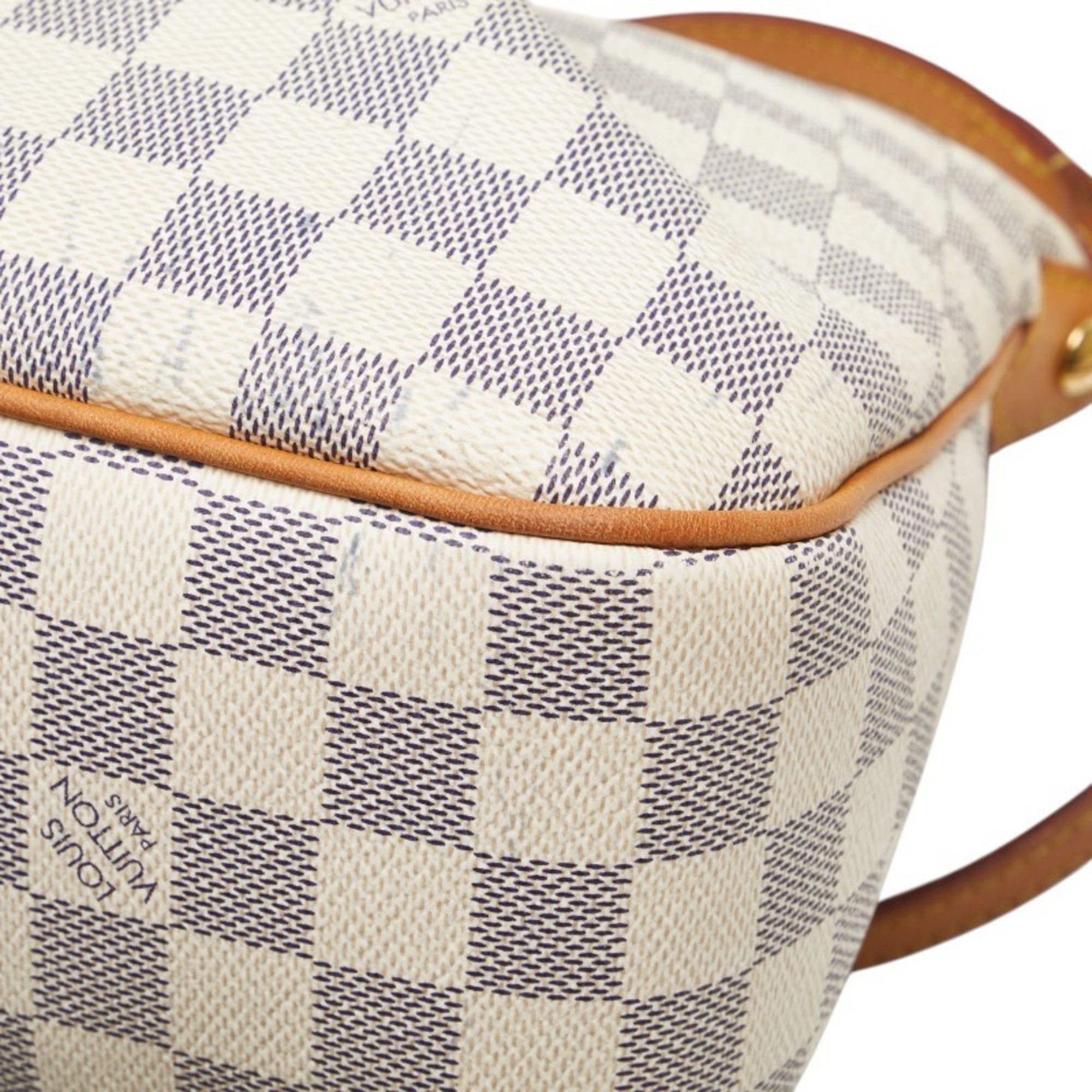 Louis Vuitton White Pvc Leather Shoulder Bag