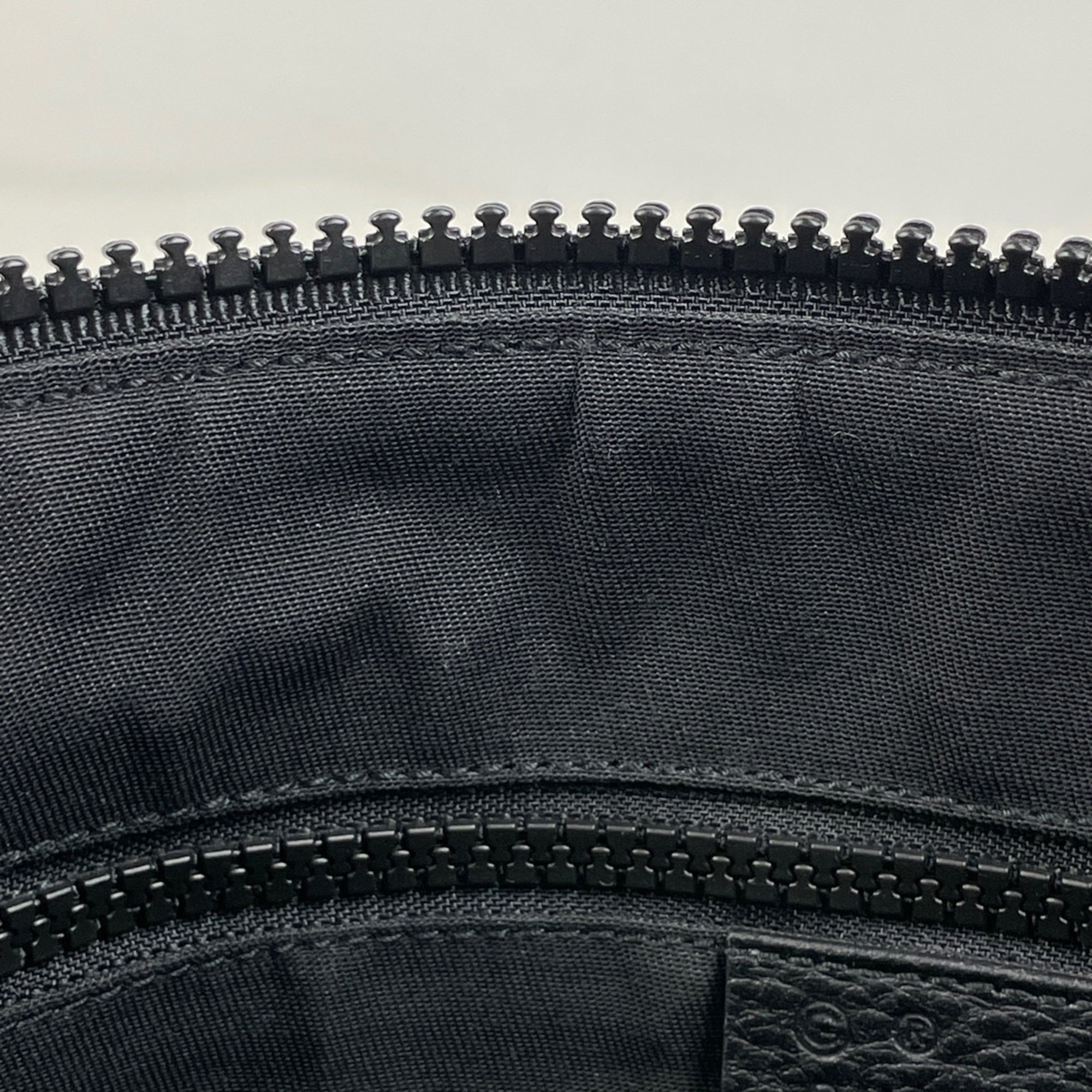 Gucci Black Nylon Leather Shoulder Bag (Pre-Owned)