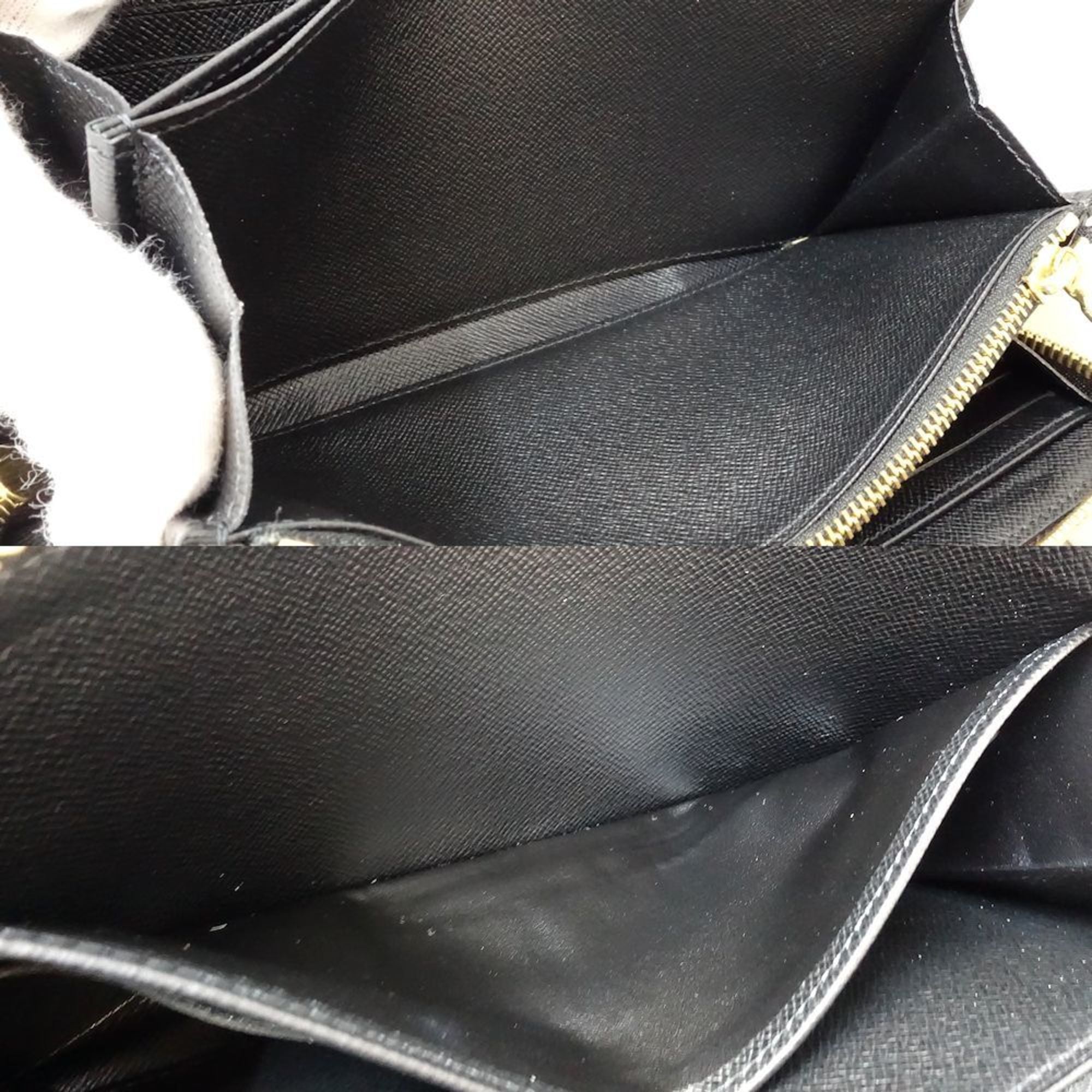 Louis Vuitton Brown Canvas Long Wallet