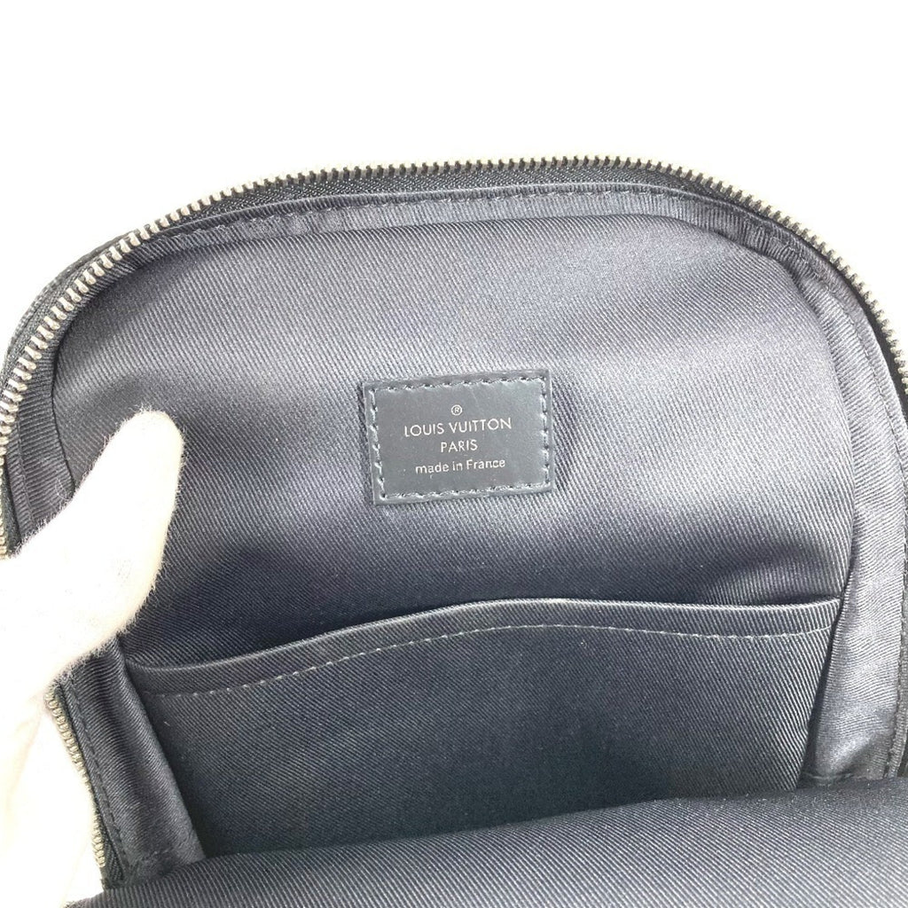 Louis Vuitton Black Damier Graphite Canvas Shoulder Bag Sling Bag