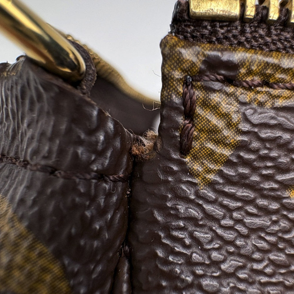 Louis Vuitton Brown Monogram Pochette Pouch