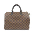 Louis Vuitton Ebene Coated Canvas Boston Bag