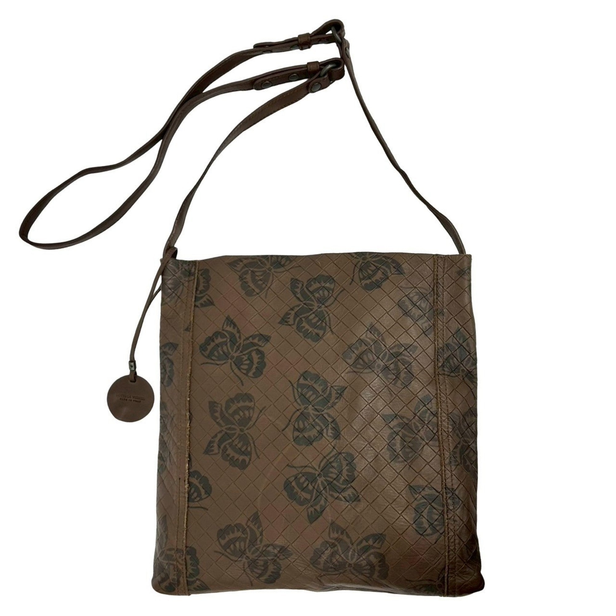 Bottega Veneta Brown Leather Shoulder Bag