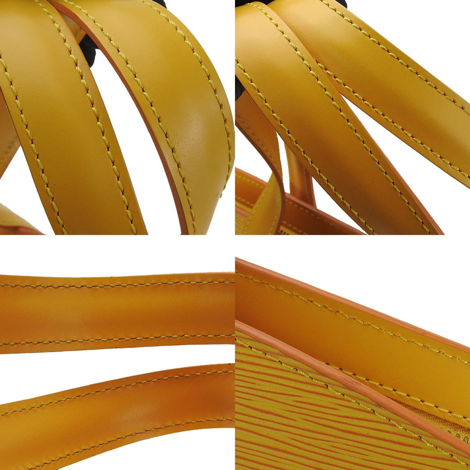 Louis Vuitton Yellow Epi Leather Handbag Tote Bag