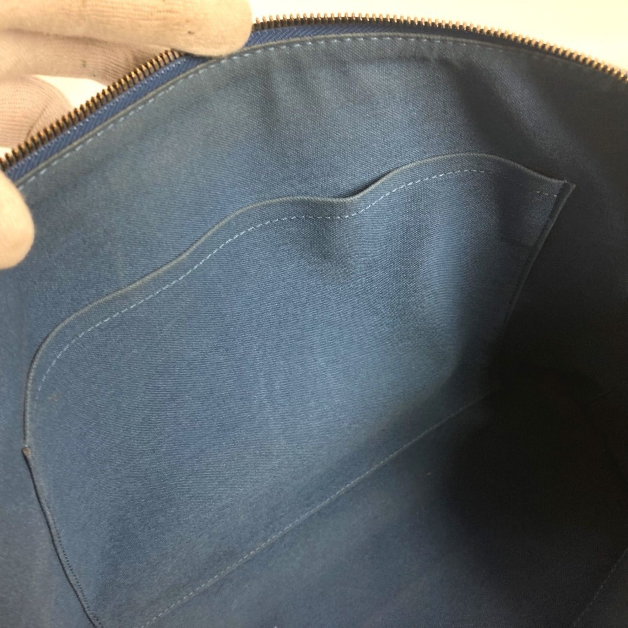 Louis Vuitton Damier Infini Blue Damier Infini Briefcase Handbag