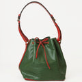 Louis Vuitton Green Epi Leather Shoulder Bag
