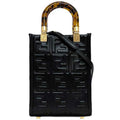 Fendi Black Leather Handbag