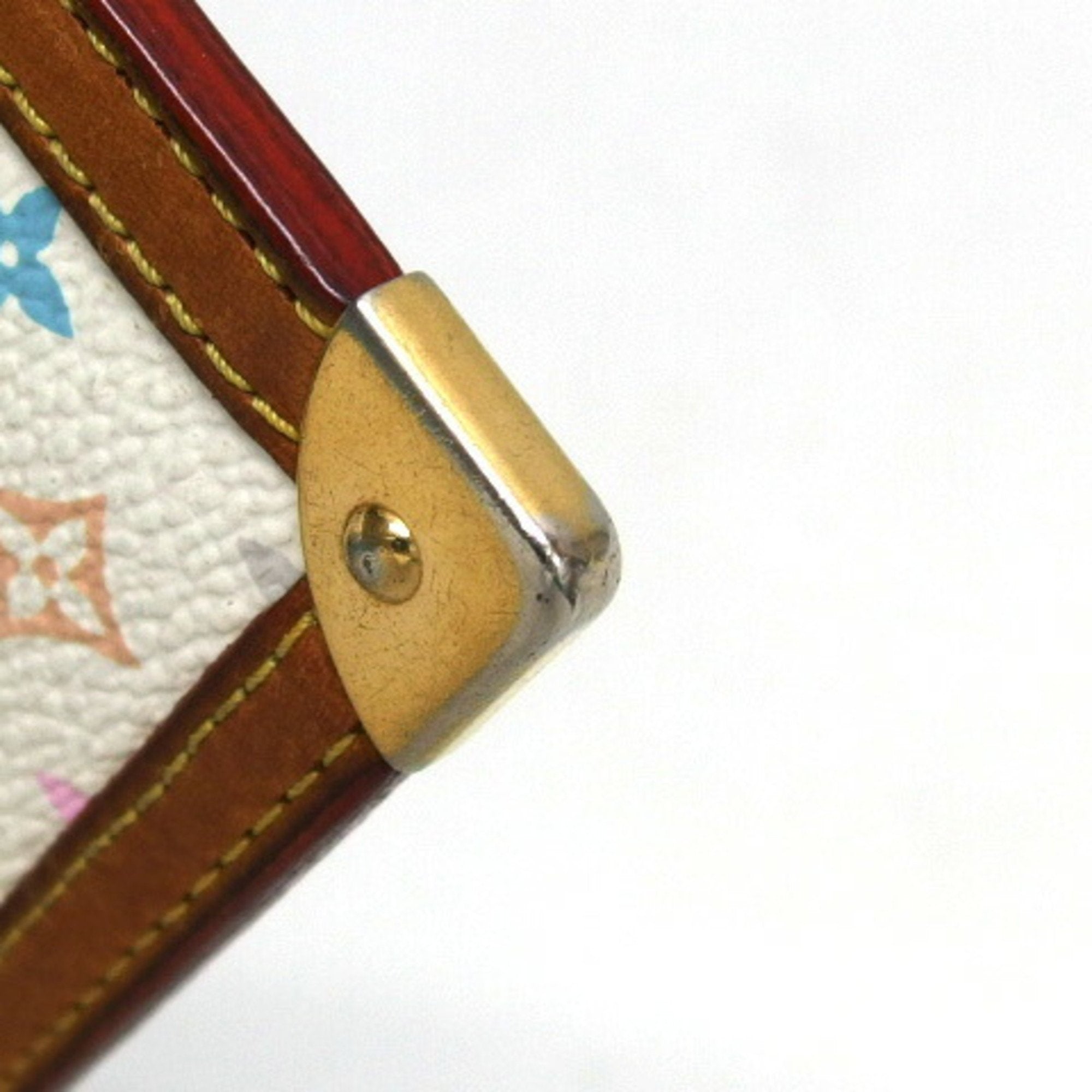 Louis Vuitton Monogram Multicolore Blanc White Monogram Multicolore Coin Purse/Coin Case