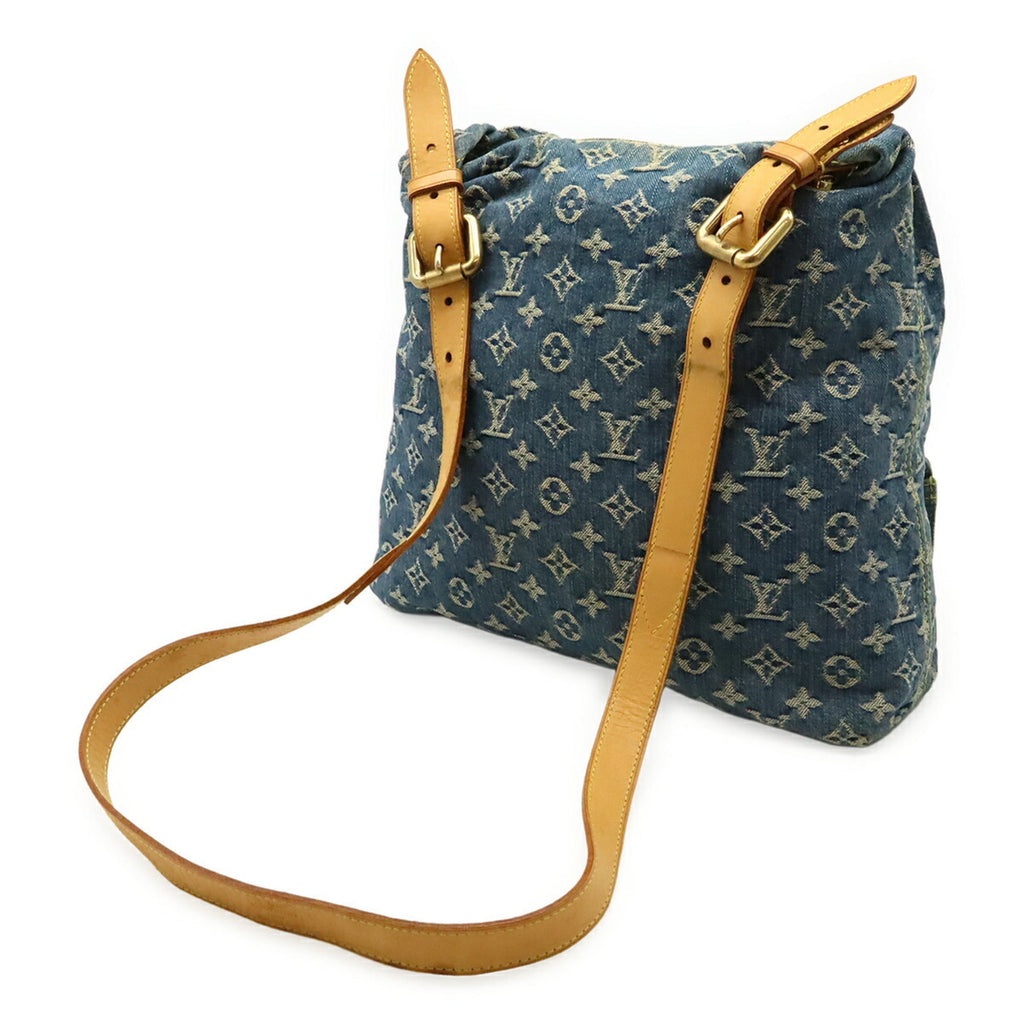 Louis Vuitton Blue Monogram Denim Shoulder Bag