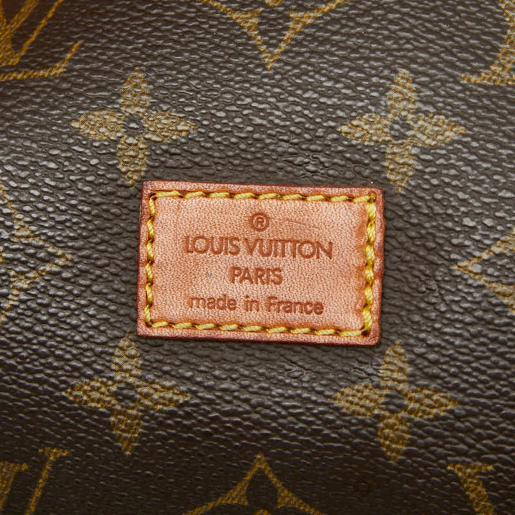 Louis Vuitton Brown Pvc Leather Shoulder Bag