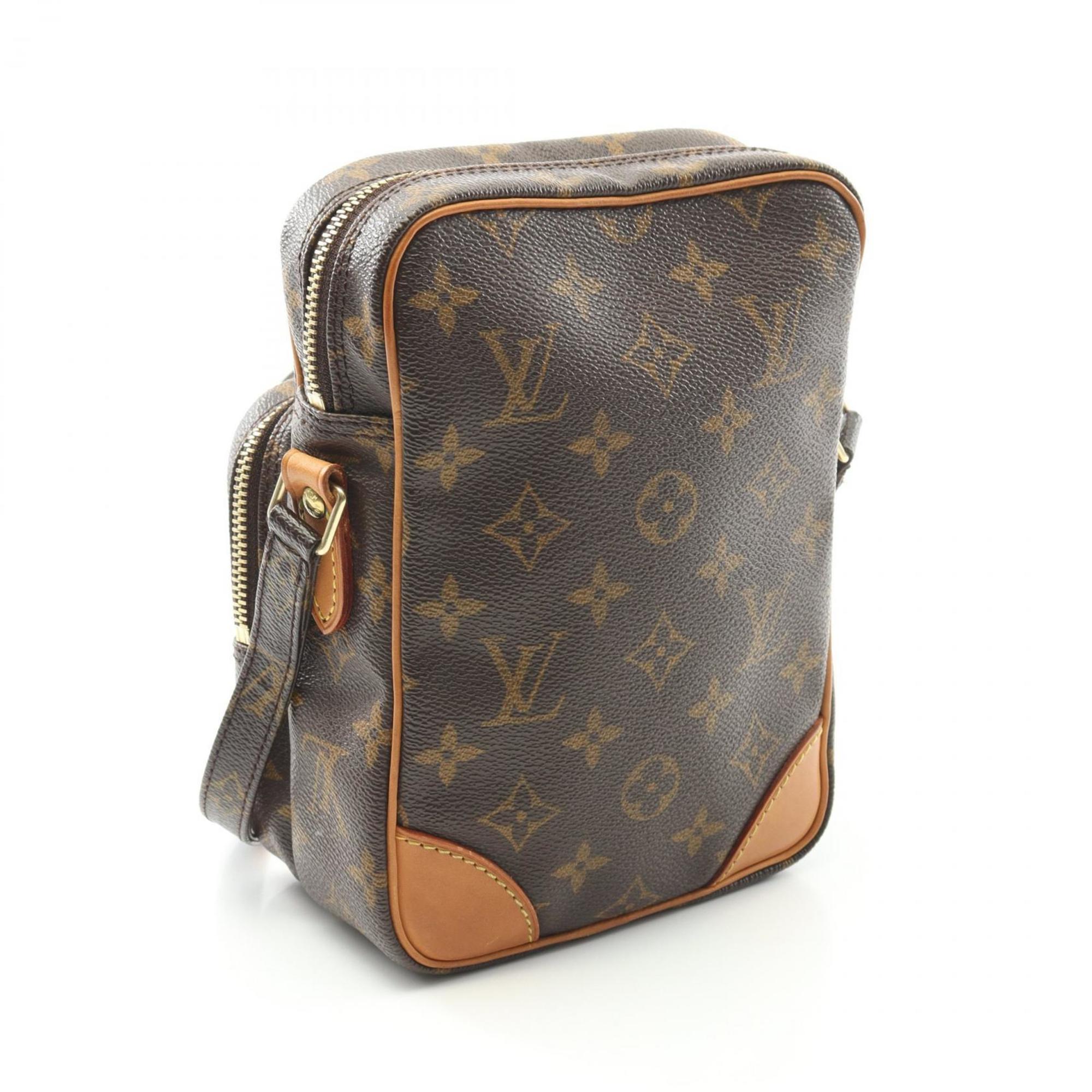 Louis Vuitton Brown Monogram Coated Canvas Shoulder Bag