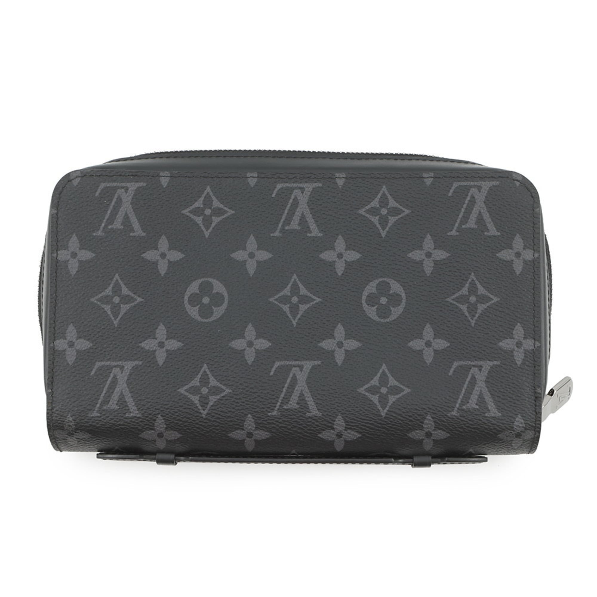Louis Vuitton Monogram Eclipse Black Noir Monogram Eclipse Long Wallet