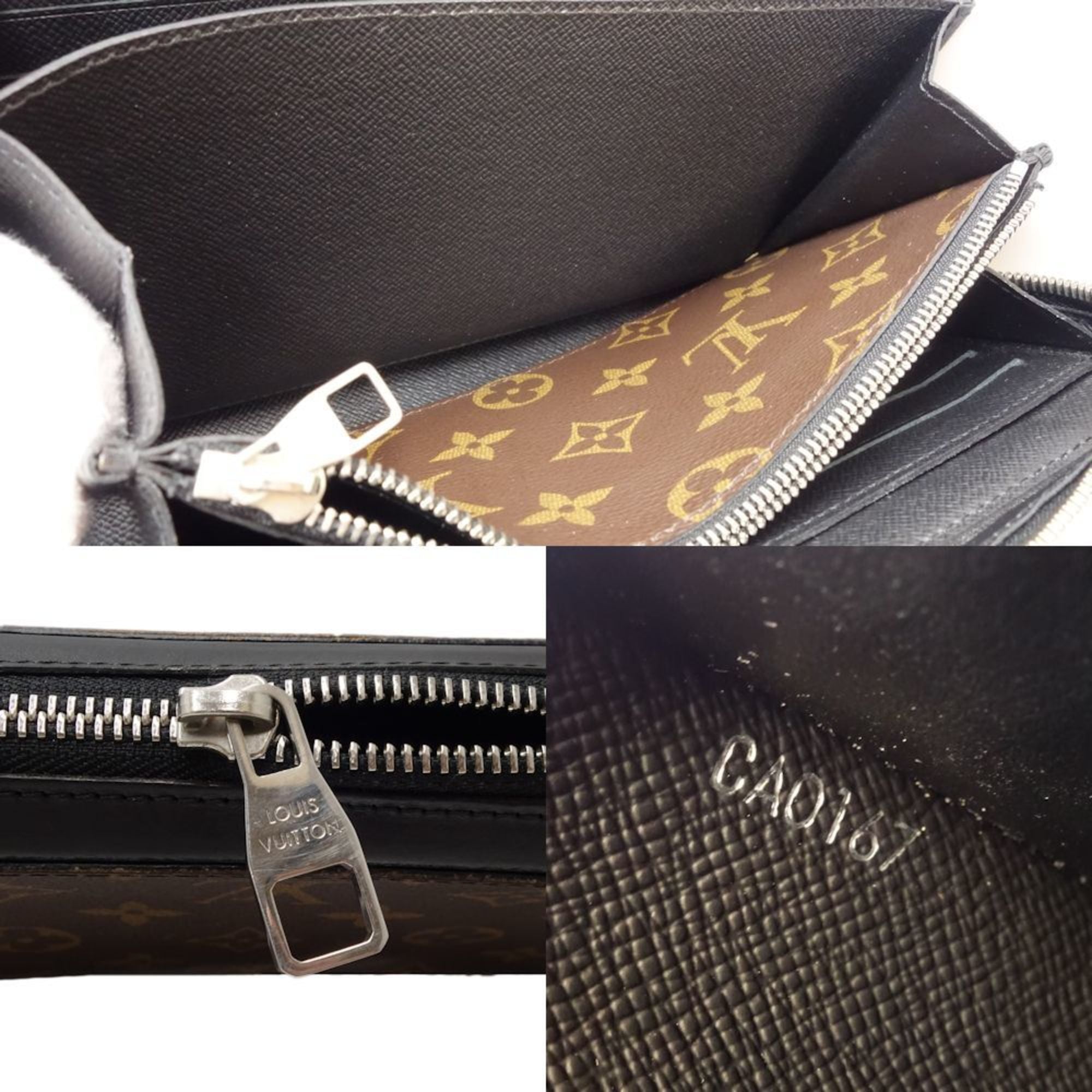 Louis Vuitton Brown Canvas Wallet