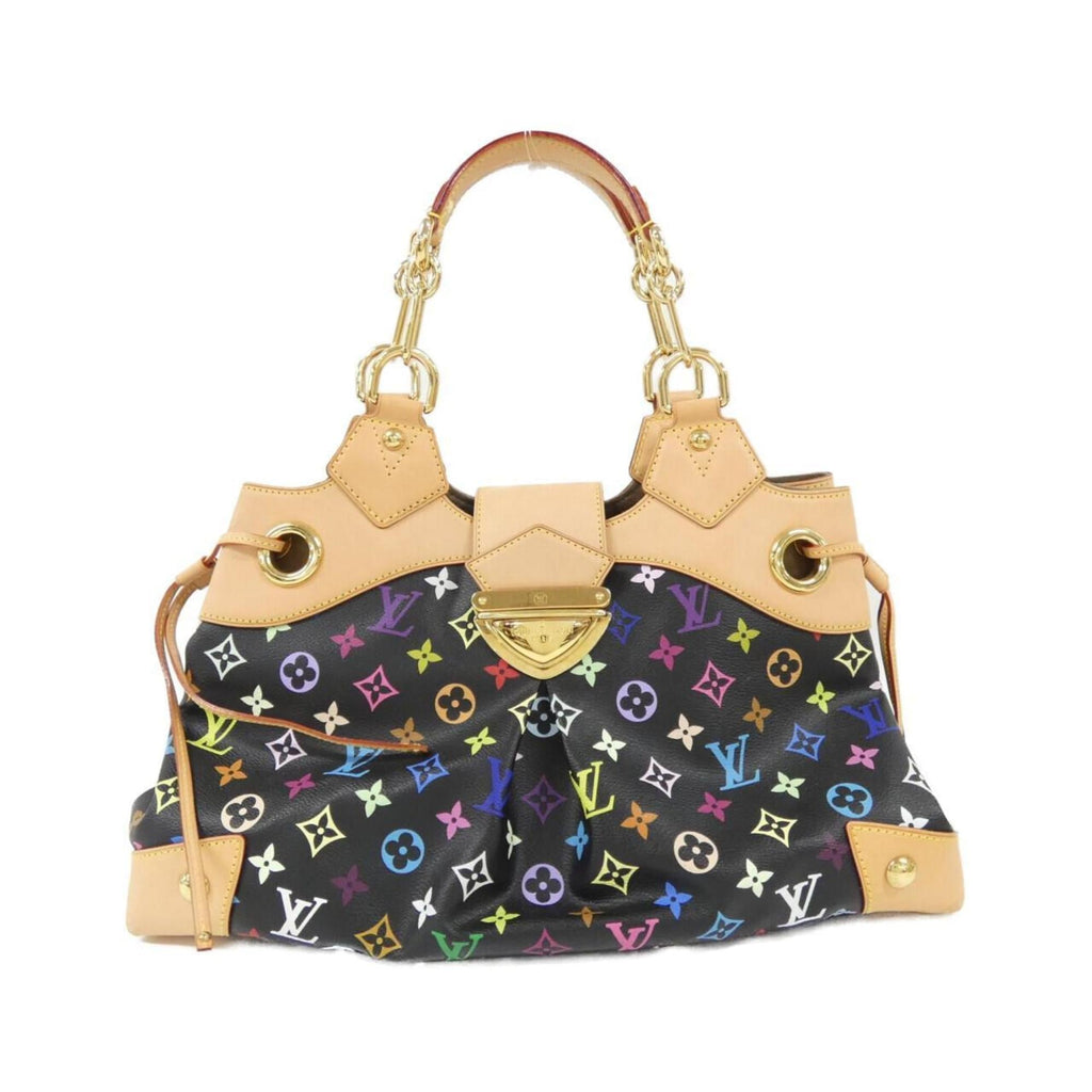 Louis Vuitton Black Coated Canvas Shoulder Bag