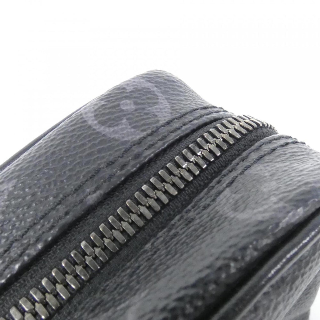 Louis Vuitton Black Coated Canvas Pouch