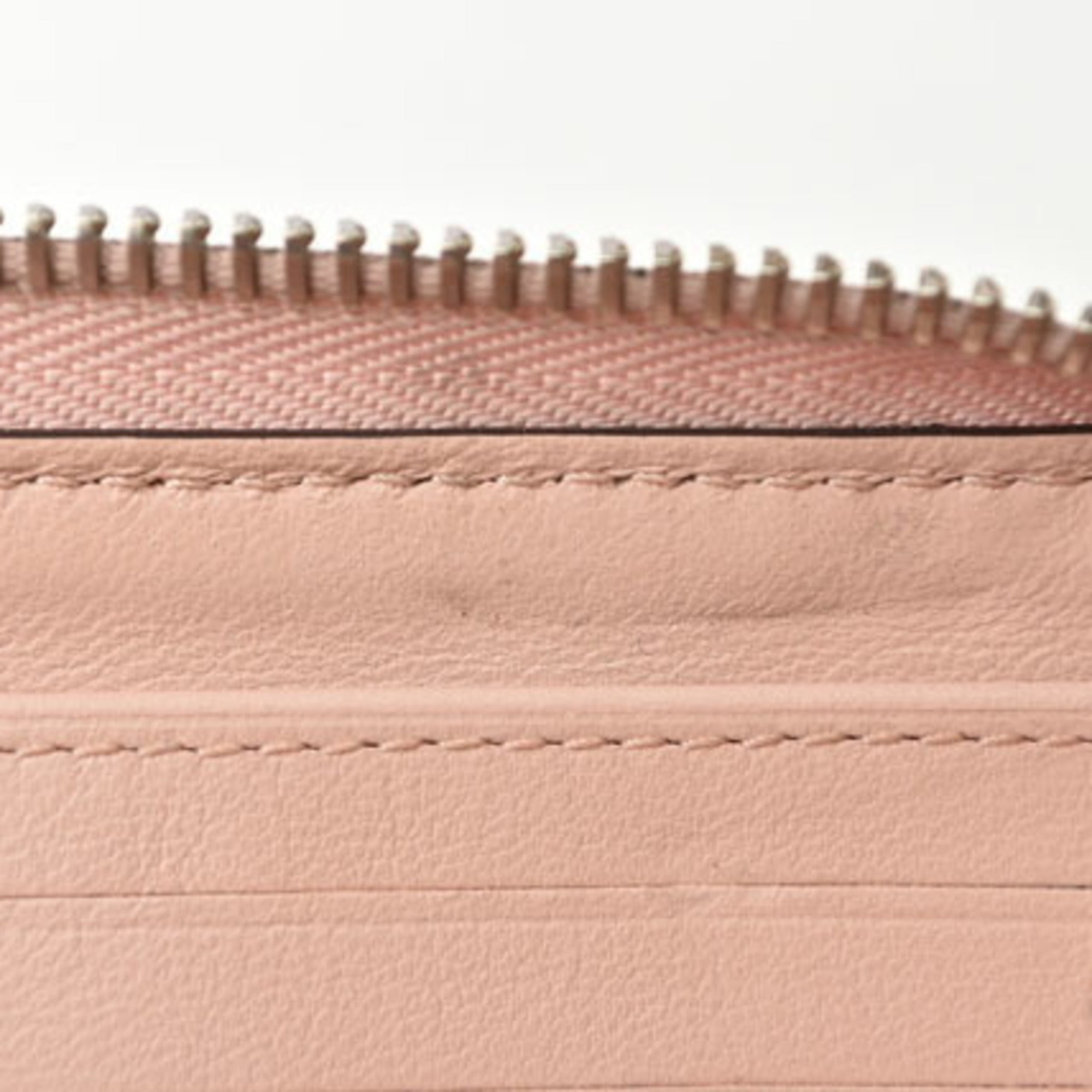 Louis Vuitton Magnolia Pink Leather Long Wallet