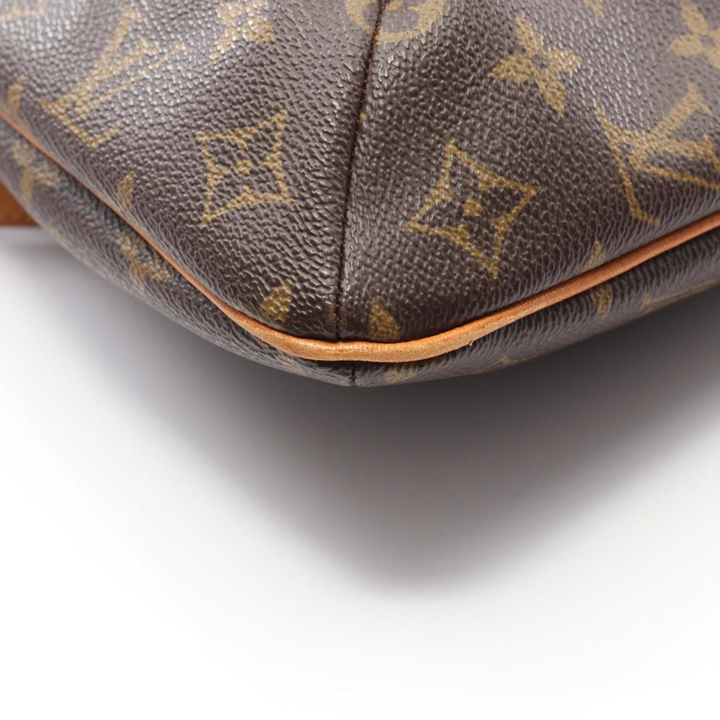 Louis Vuitton Brown Pvc Leather Shoulder Bag