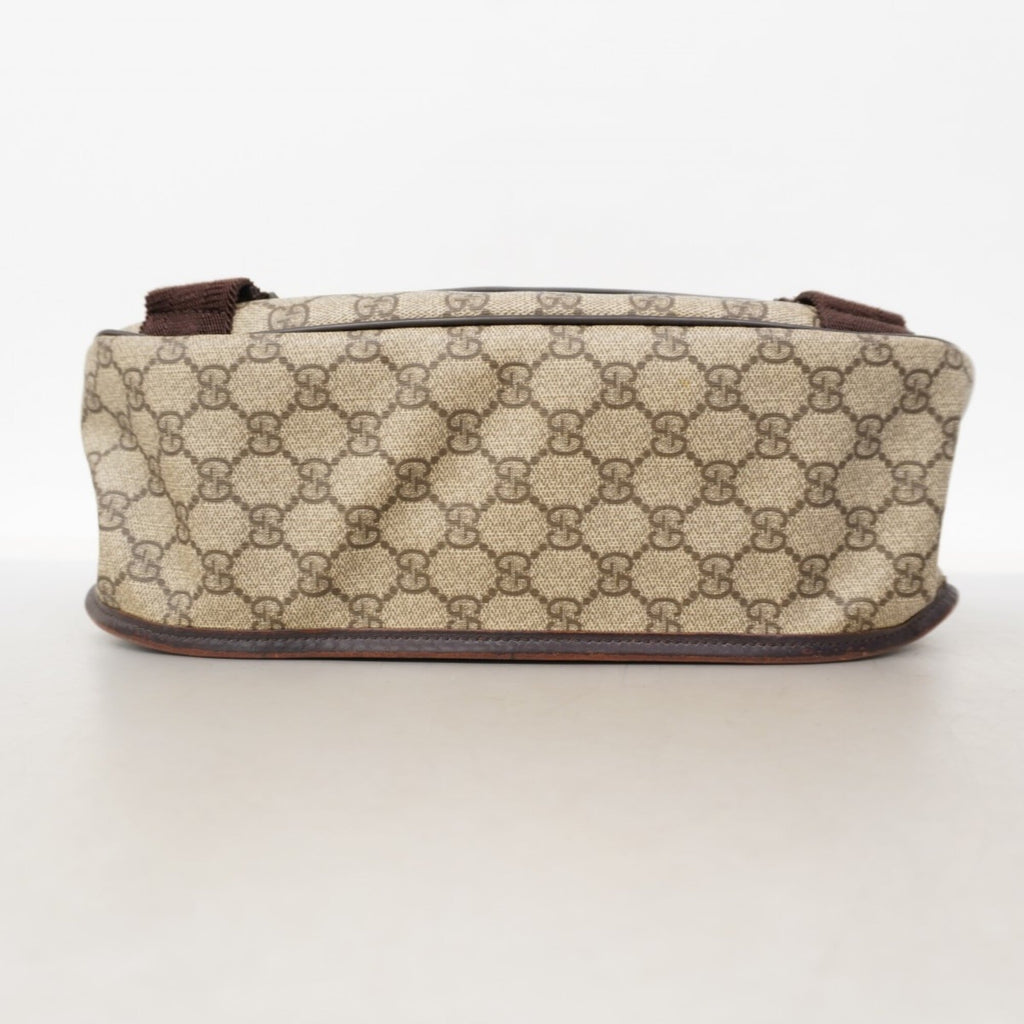 Gucci Brown Pvc Shoulder Bag (Pre-Owned)