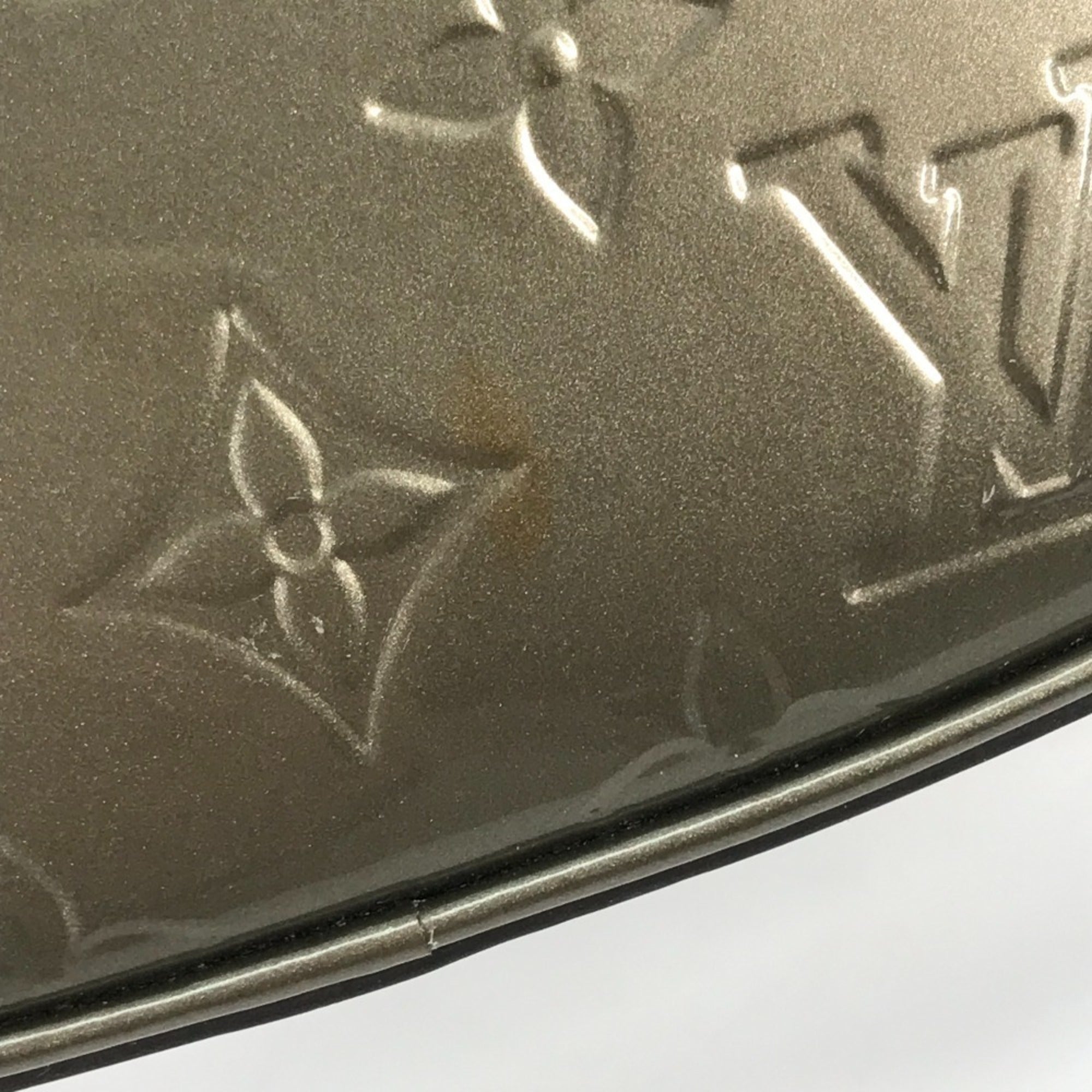 Louis Vuitton Gray Monogram Vernis Shoulder Bag Sling Bag