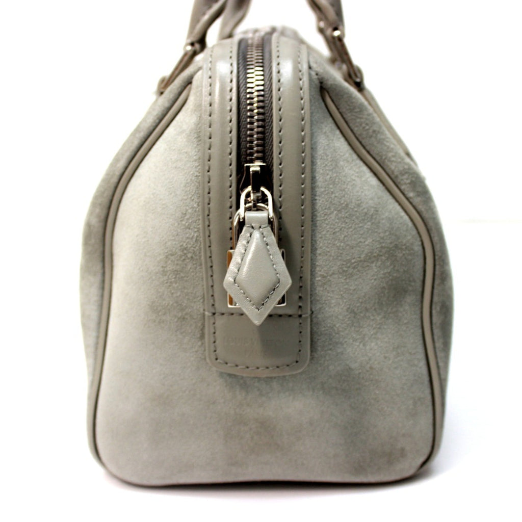 Louis Vuitton Gray Leather Handbag