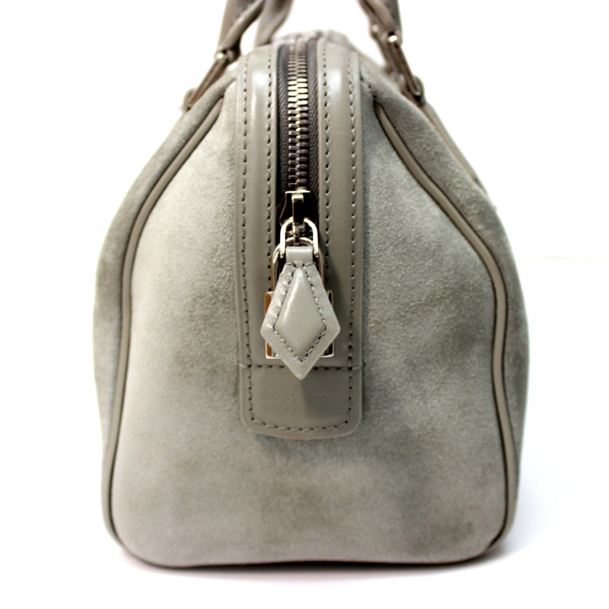 Louis Vuitton Gray Leather Handbag