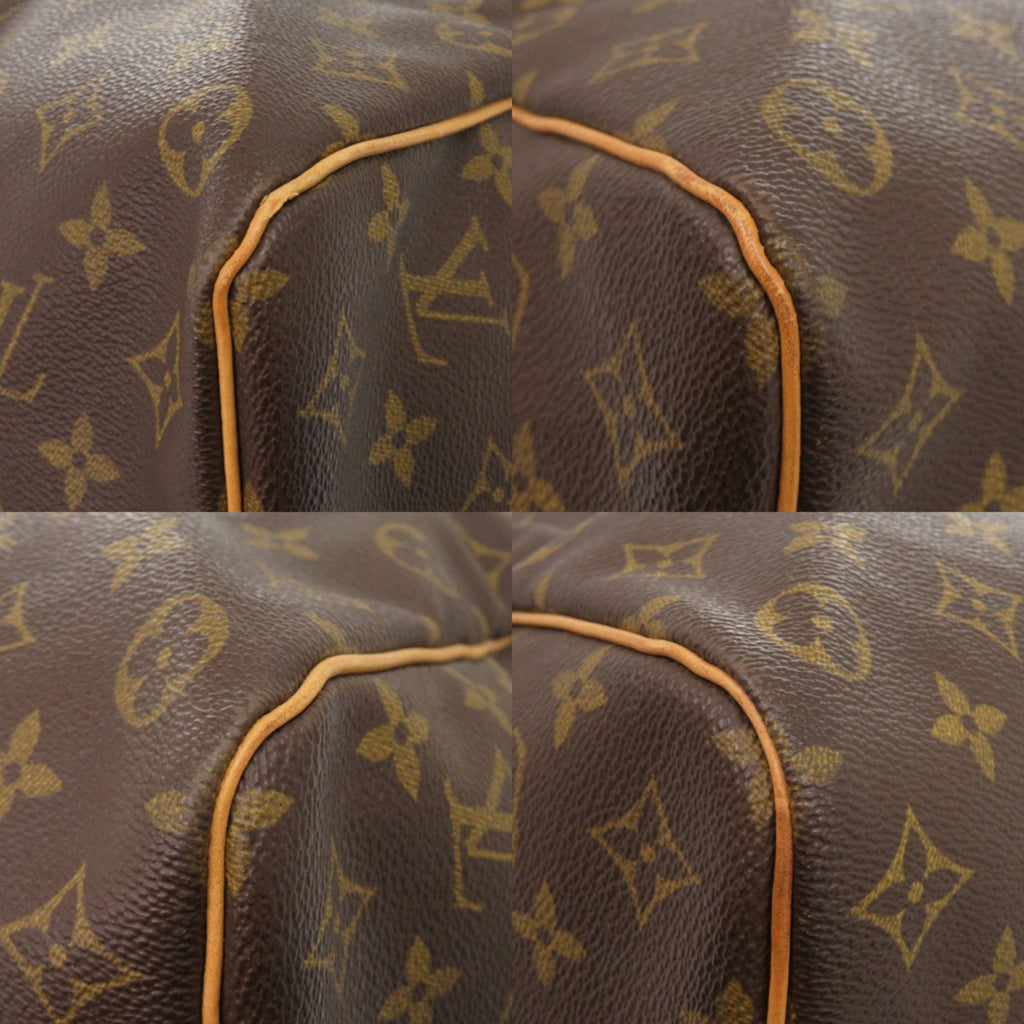 Louis Vuitton Brown Monogram Canvas Boston Bag