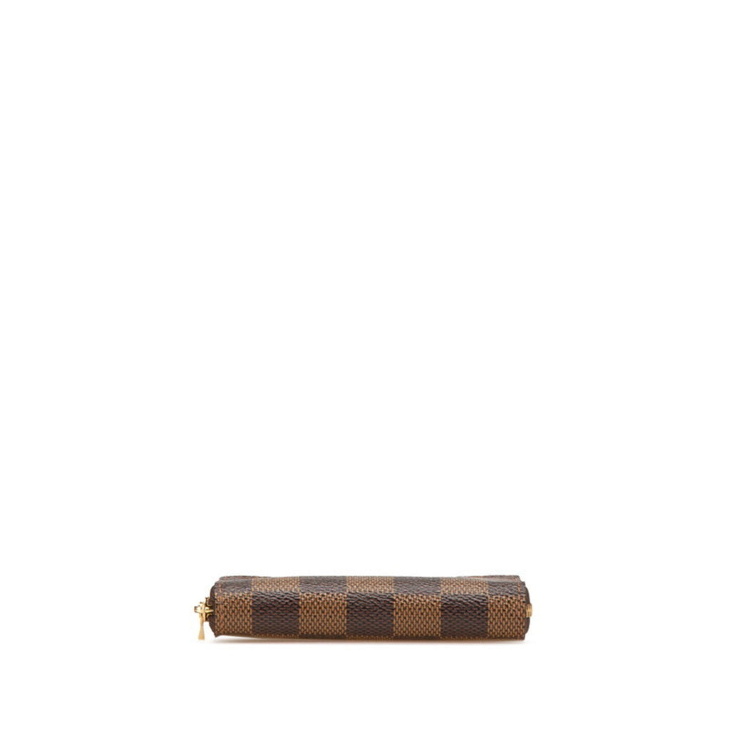 Louis Vuitton Brown Pvc Leather Coin Purse/Coin Case