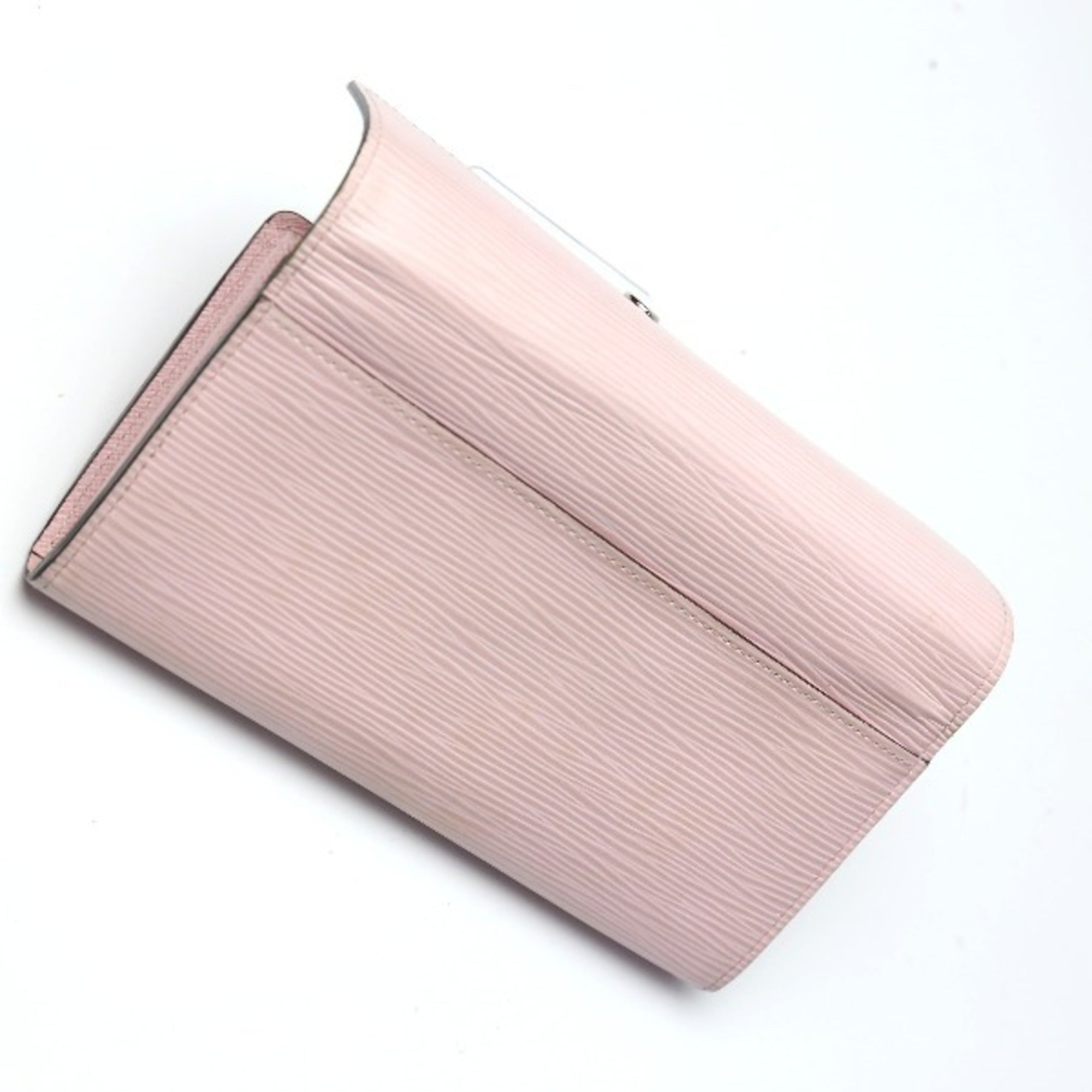 Louis Vuitton Rose Ballerine Epi Leather Long Wallet (Tri-Fold)