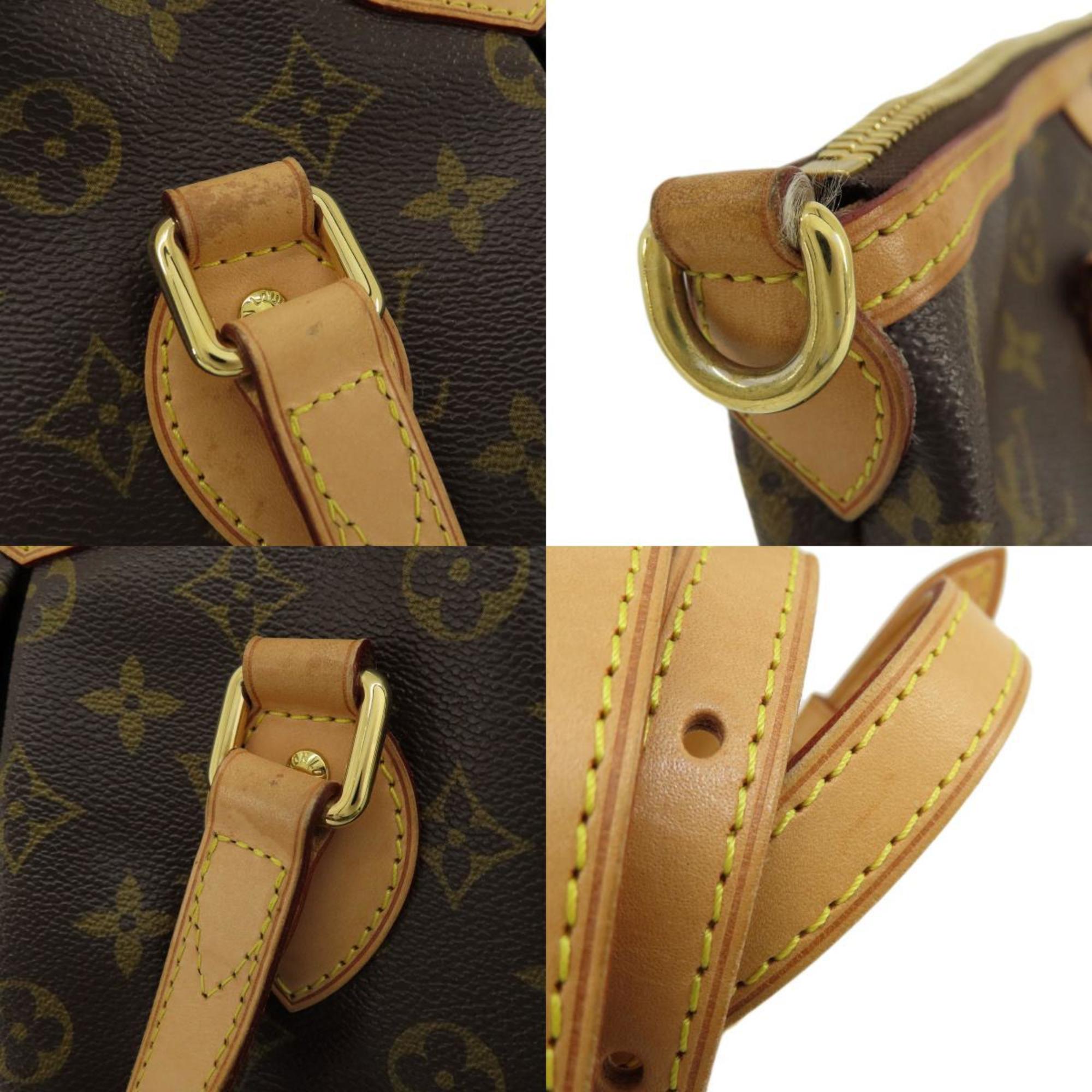 Louis Vuitton Brown Monogram Canvas Tote Bag