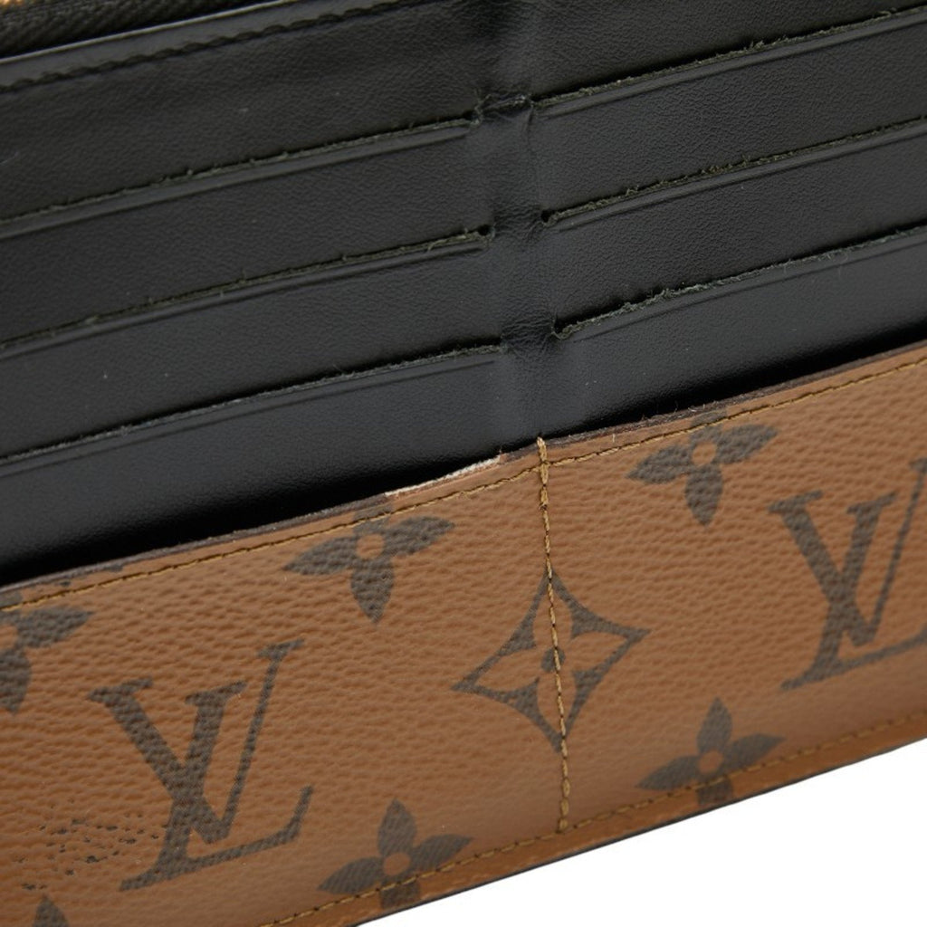 Louis Vuitton Monogram Reverse Black Brown Monogram Reverse Monogram Reverse Coin Purse/Coin Case
