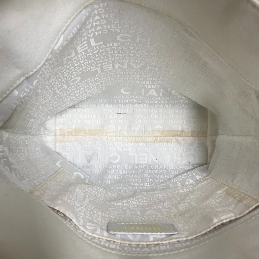 Chanel Gray Cloth Shoulder Bag