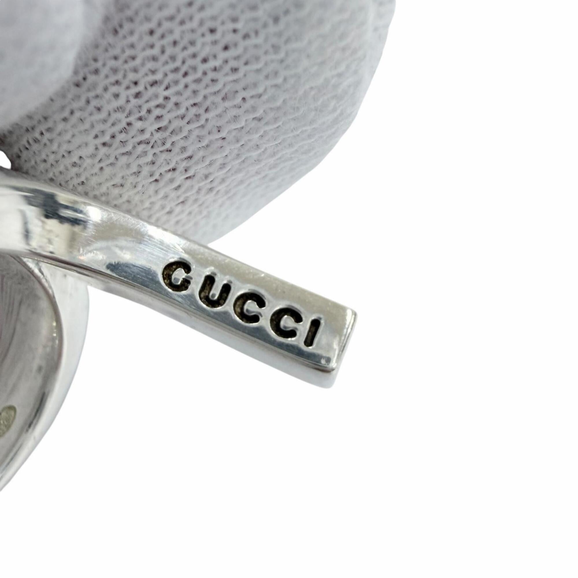Gucci Silver Silver 925 Band Ring (Pre-Owned)