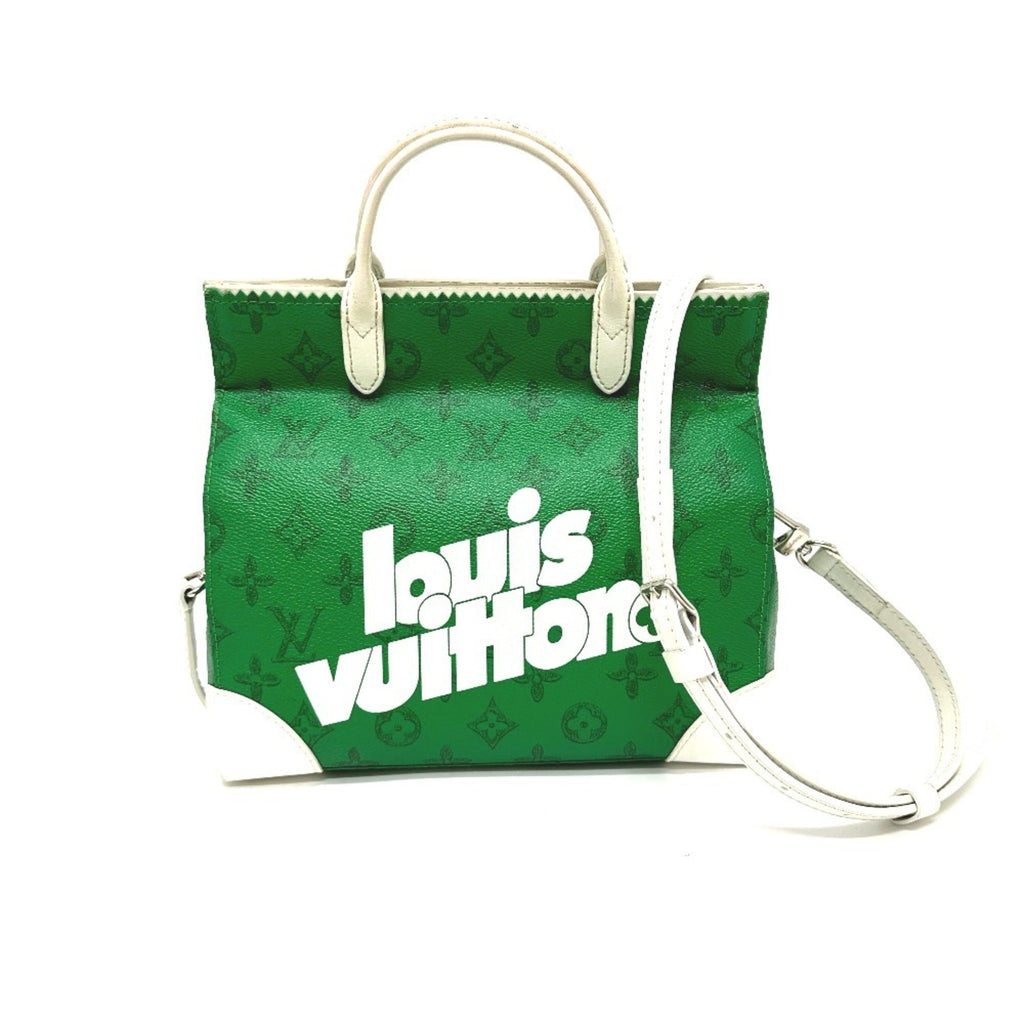 Louis Vuitton Green Monogram Handbag