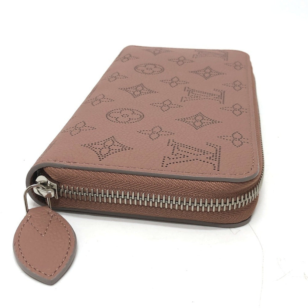 Louis Vuitton Mahina Pink Mahina Leather Long Wallet