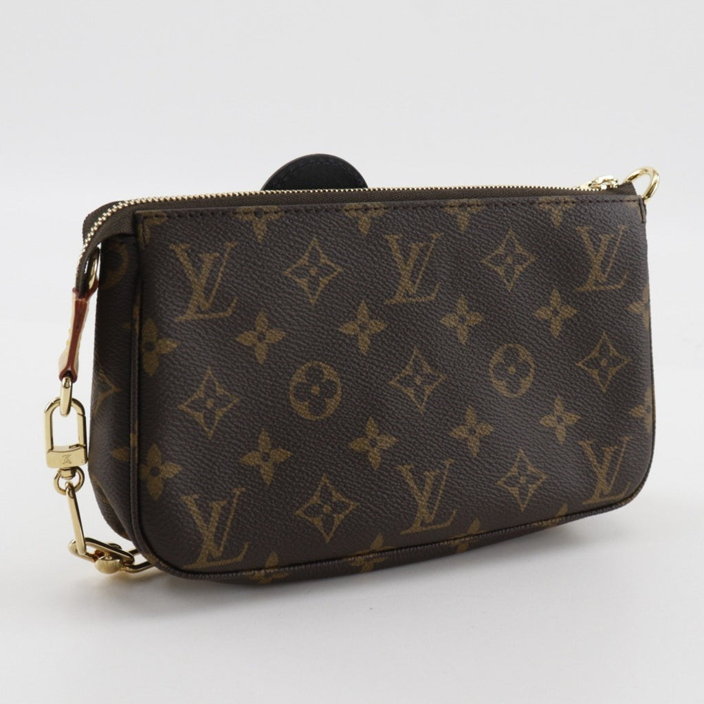 Louis Vuitton Brown Monogram Canvas Pochette Shoulder Bag