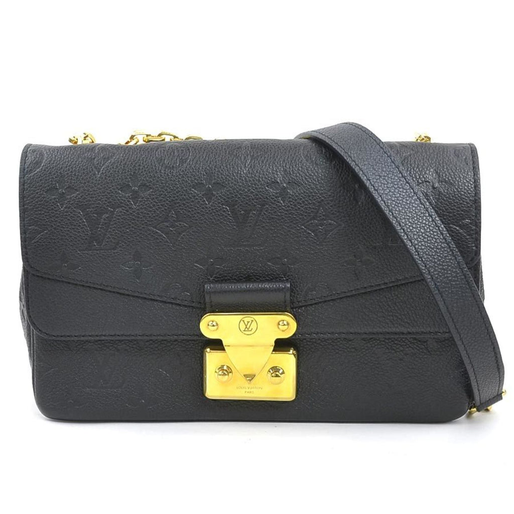 Louis Vuitton Noir Monogram Empreinte Shoulder Bag