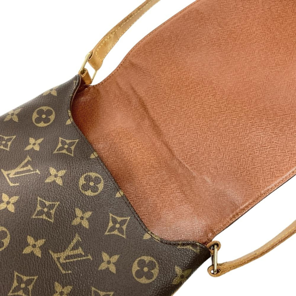 Louis Vuitton Brown Monogram Canvas Shoulder Bag
