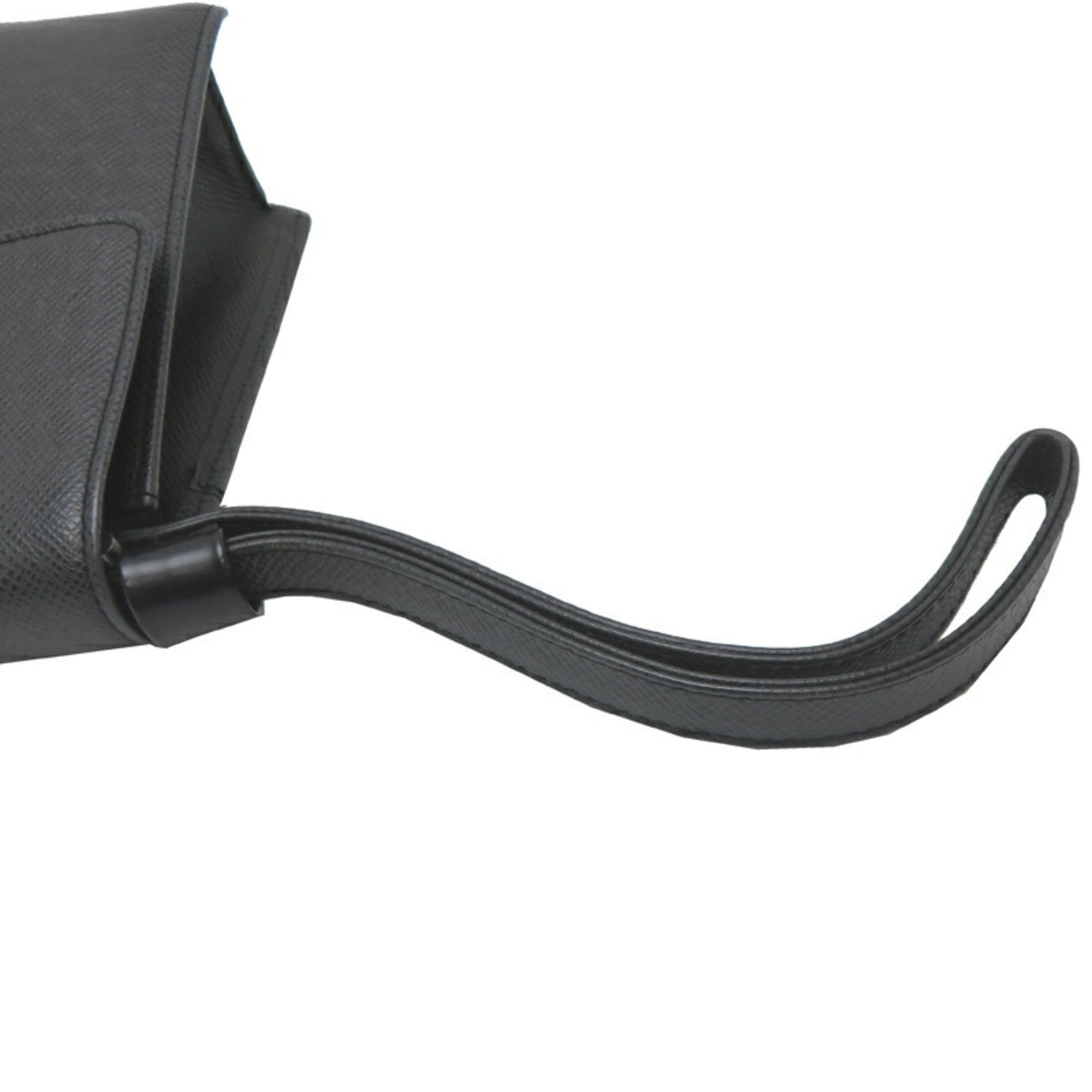 Louis Vuitton Taiga Ardoise Black Galle Taiga Leather Clutch Bag