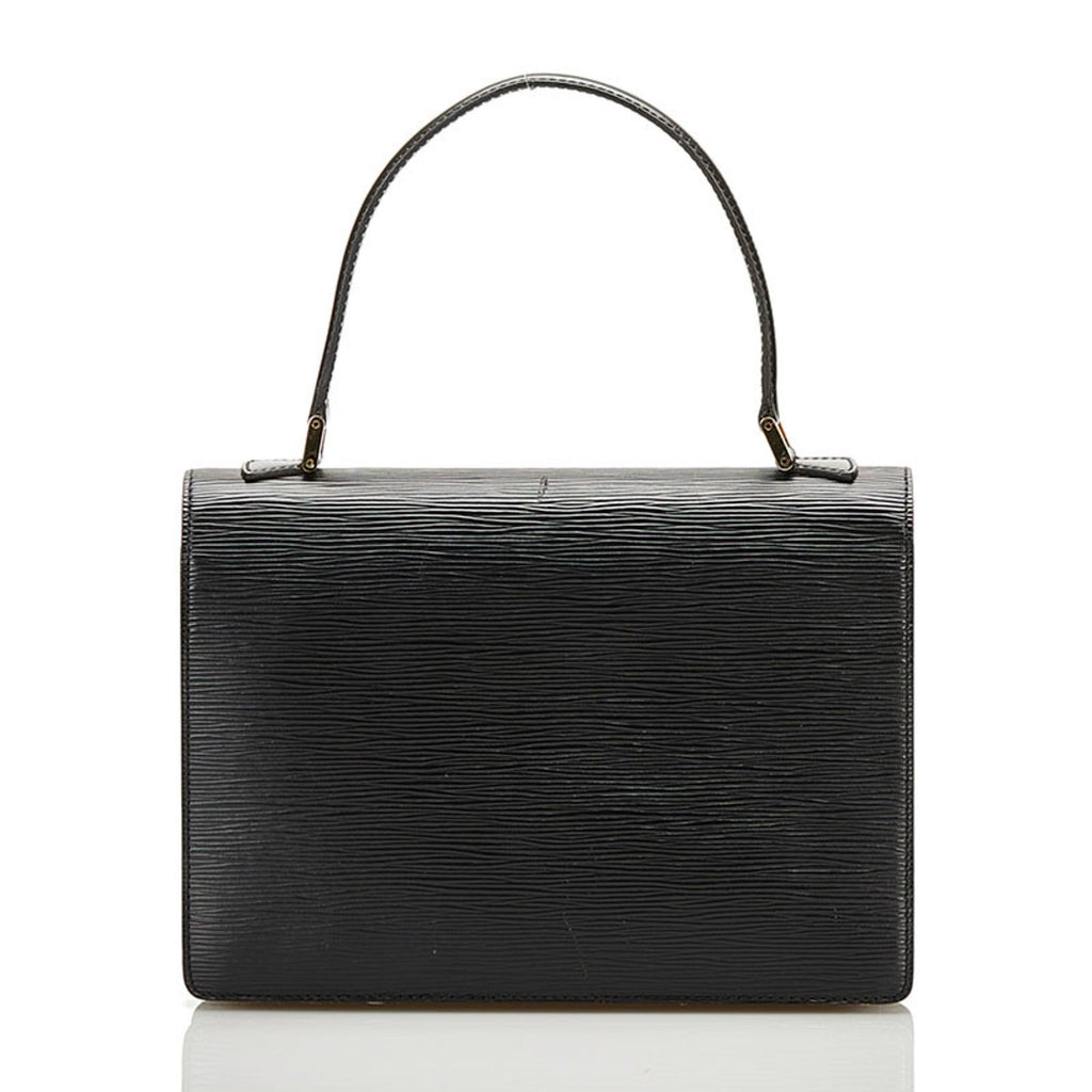 Louis Vuitton Black Noir Leather Handbag