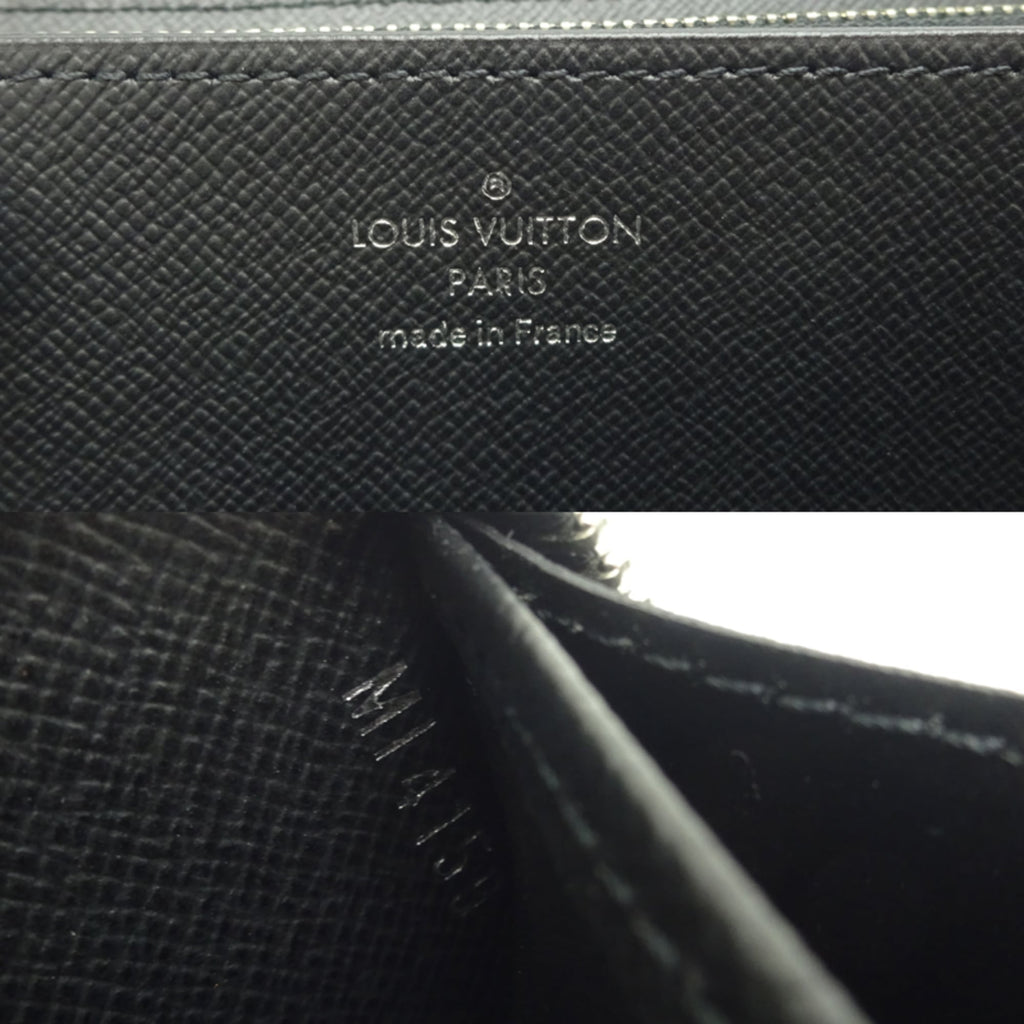Louis Vuitton Black Noir Epi Leather Long Wallet