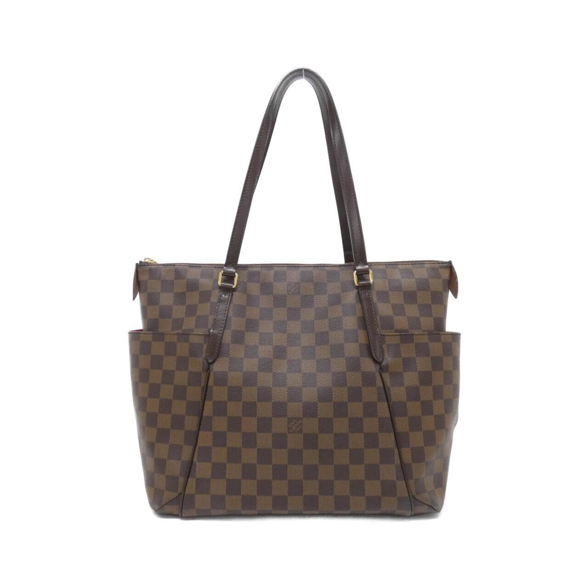 Louis Vuitton Ebene Coated Canvas Handbag