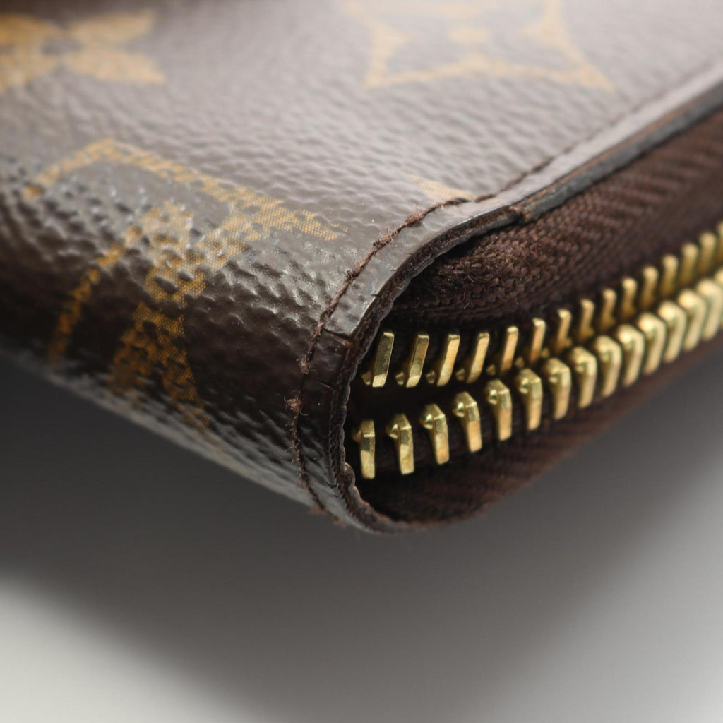 Louis Vuitton Brown Monogram Pink Rose Ballerine Monogram Long Wallet