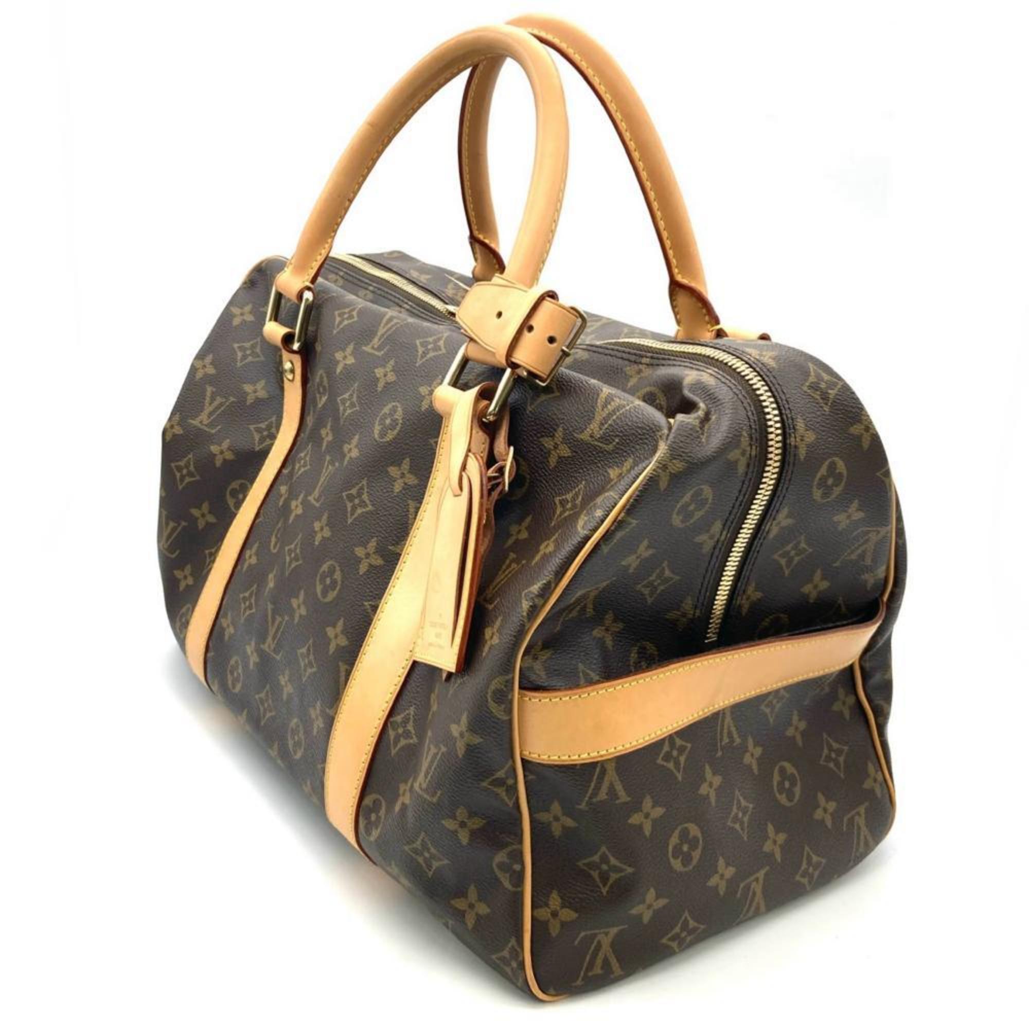 Louis Vuitton Brown Monogram Monogram Boston Bag