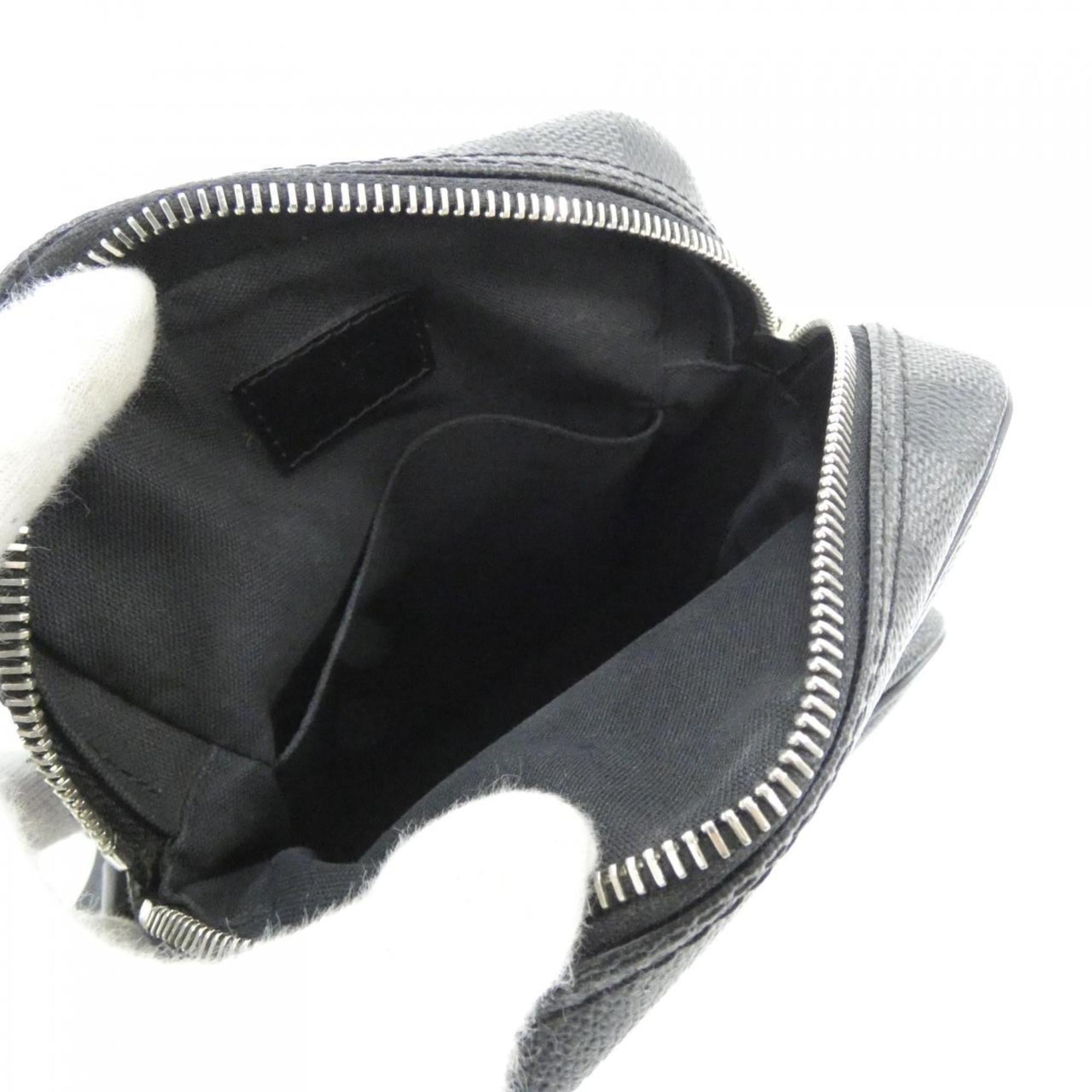 Louis Vuitton Graphite Coated Canvas Shoulder Bag