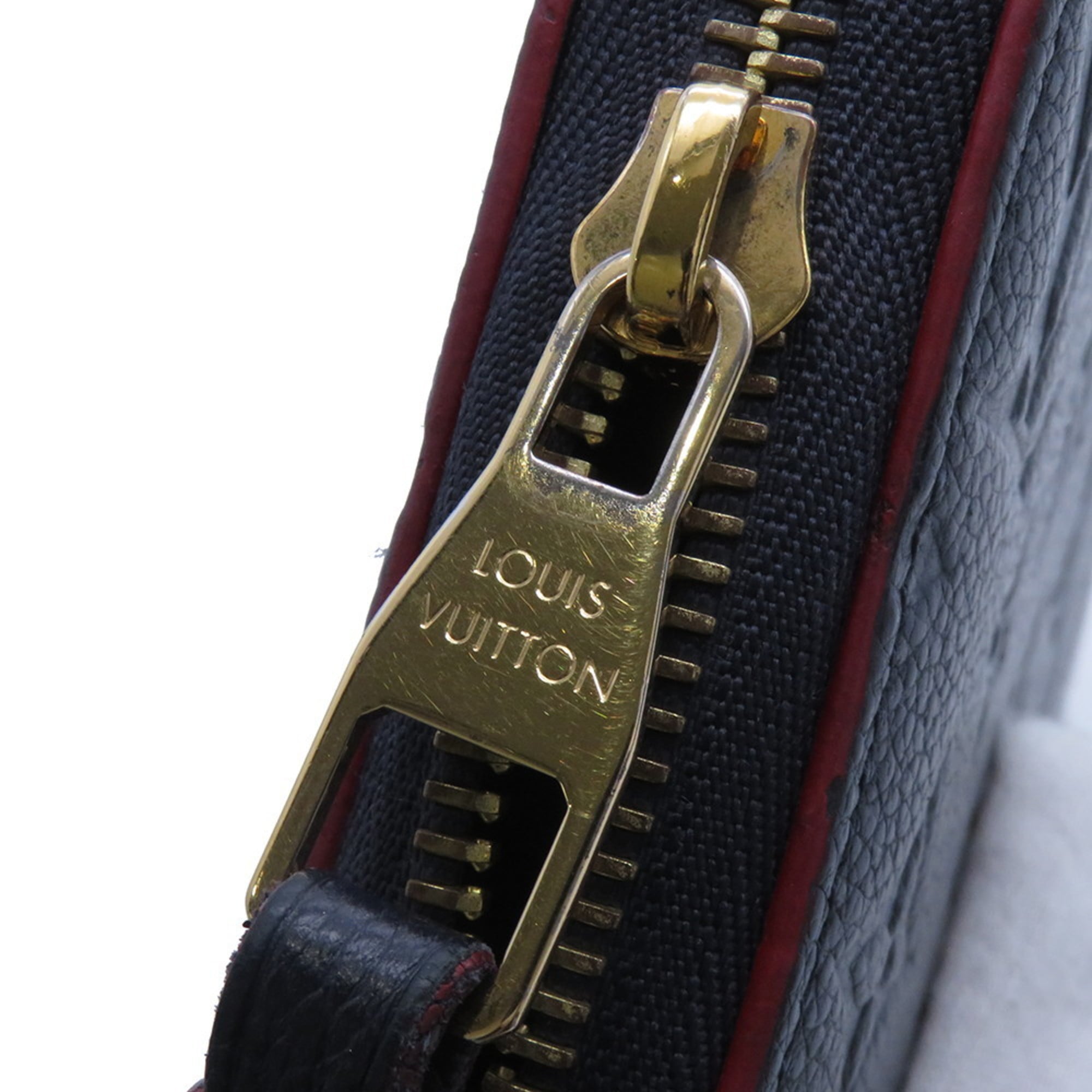 Louis Vuitton Marine Rouge Monogram Monogram Empreinte Coin Purse/Coin Case