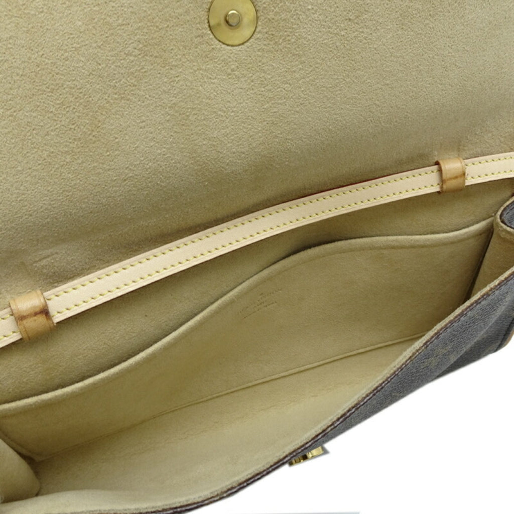 Louis Vuitton Brown Monogram Pochette Shoulder Bag